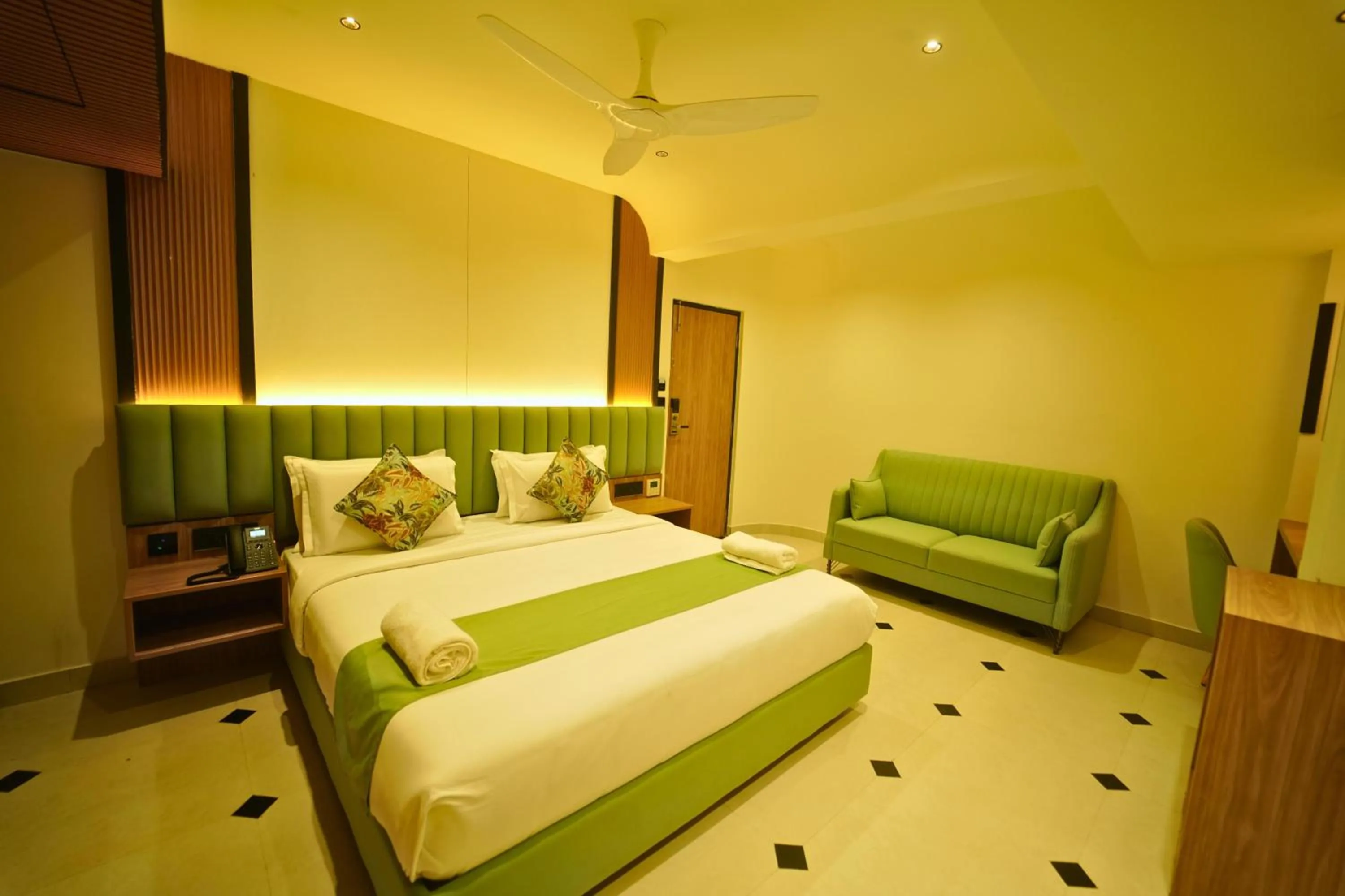 Bedroom, Bed in Yuvraj Land Mark