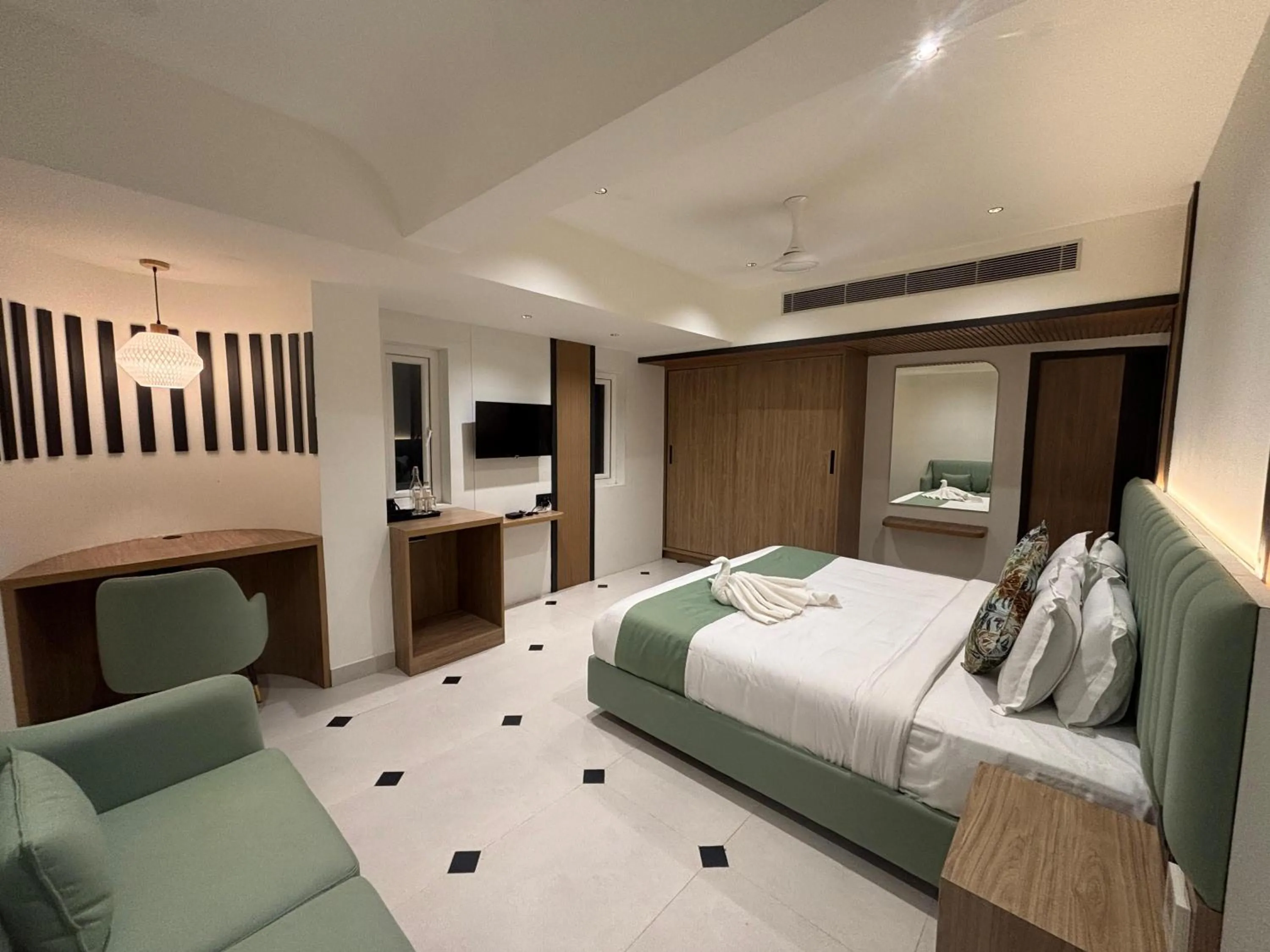 Bedroom, Bed in Yuvraj Land Mark
