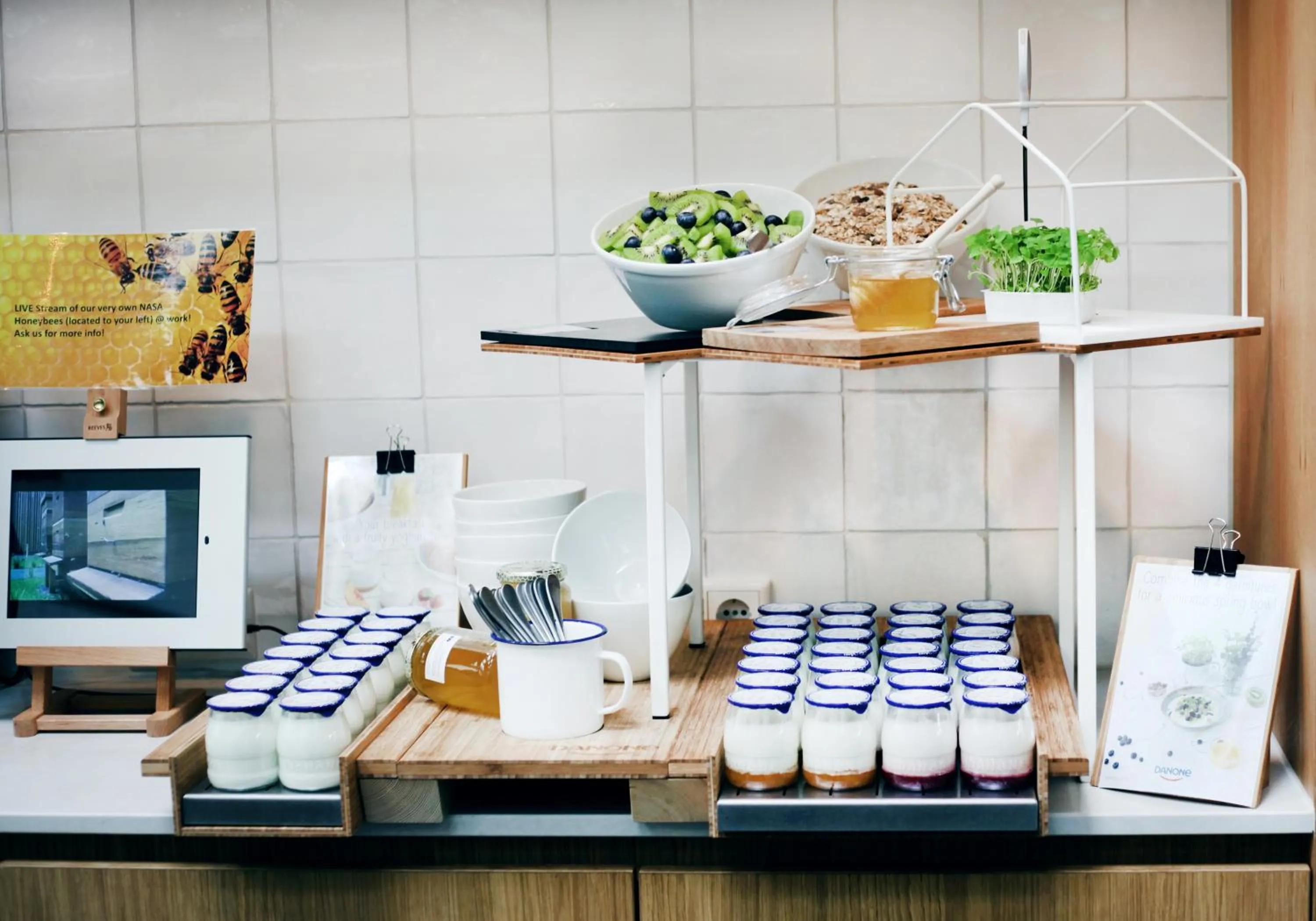 Food close-up in Novotel Amsterdam Schiphol Airport