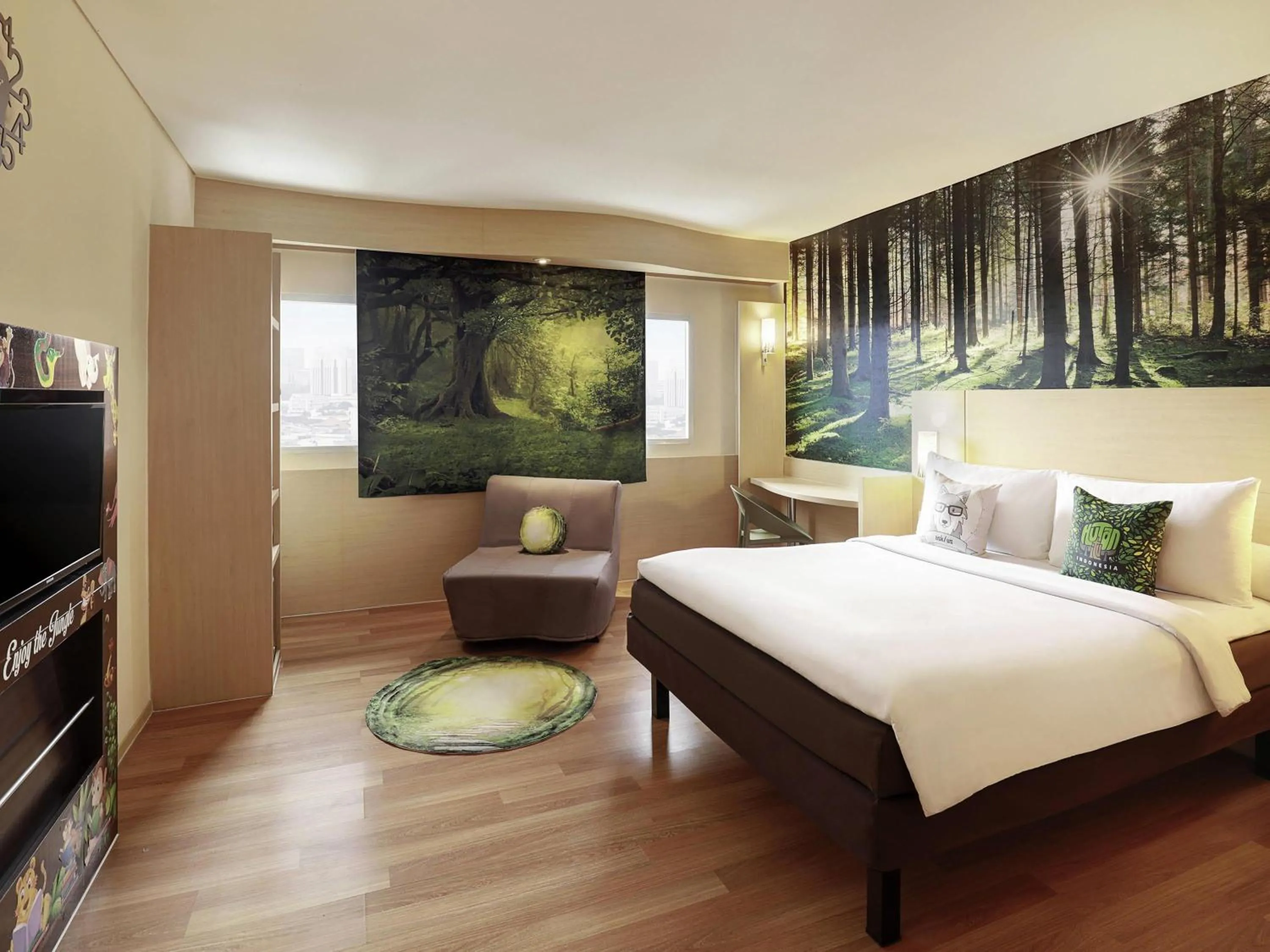 Bedroom, Bed in Ibis Jakarta Harmoni