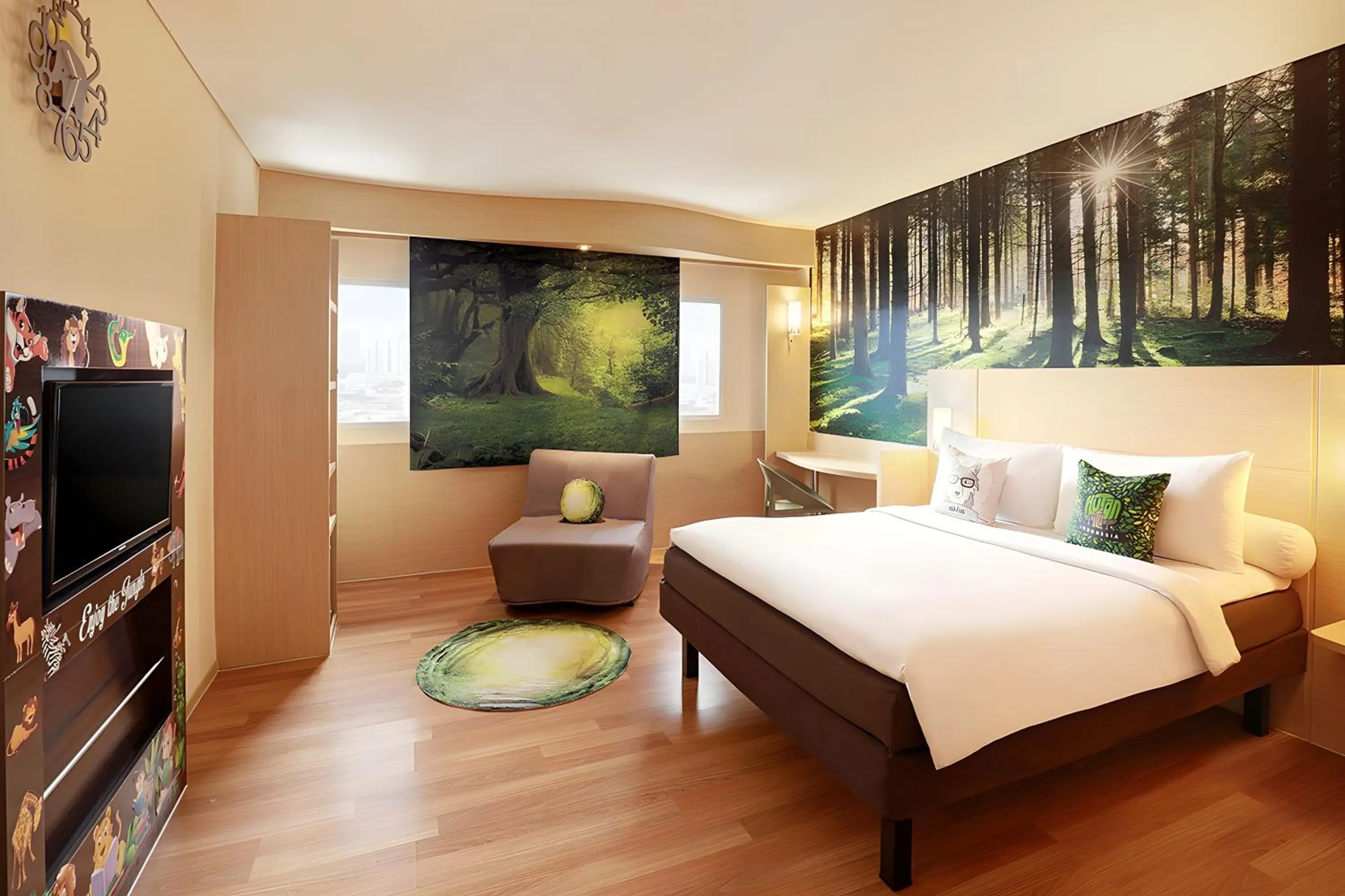 Bedroom, Bed in Ibis Jakarta Harmoni