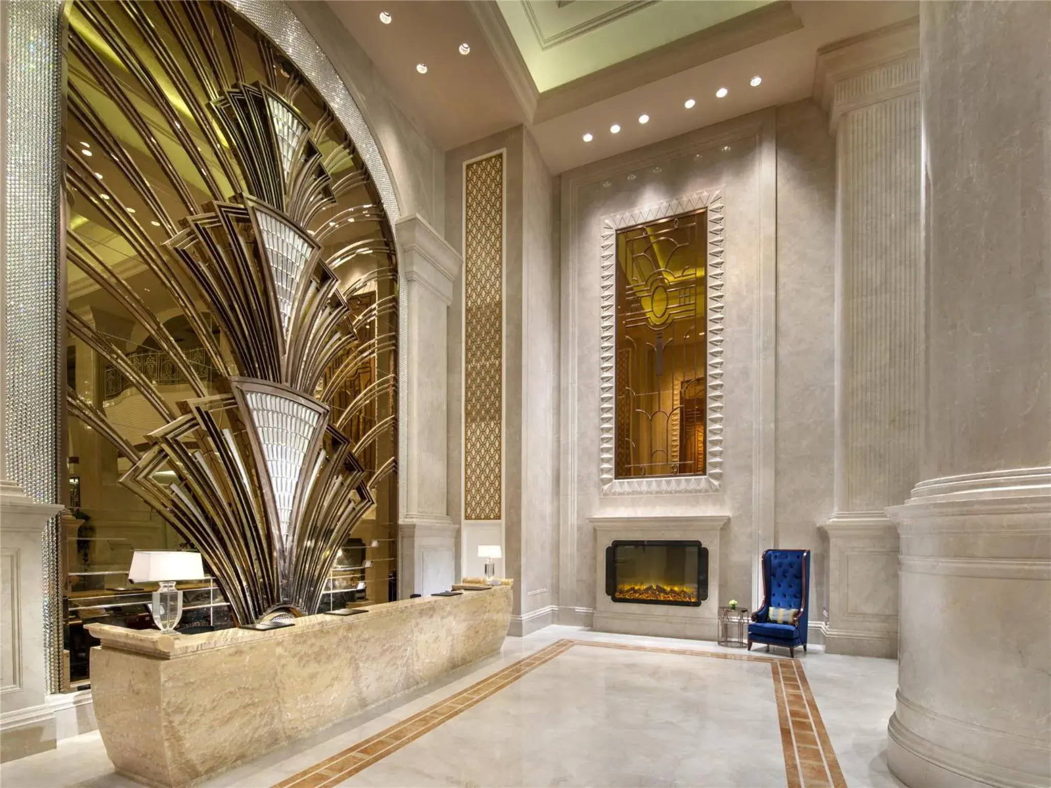Lobby or reception in Sofitel Xining Lobby or reception in Sofitel Xining