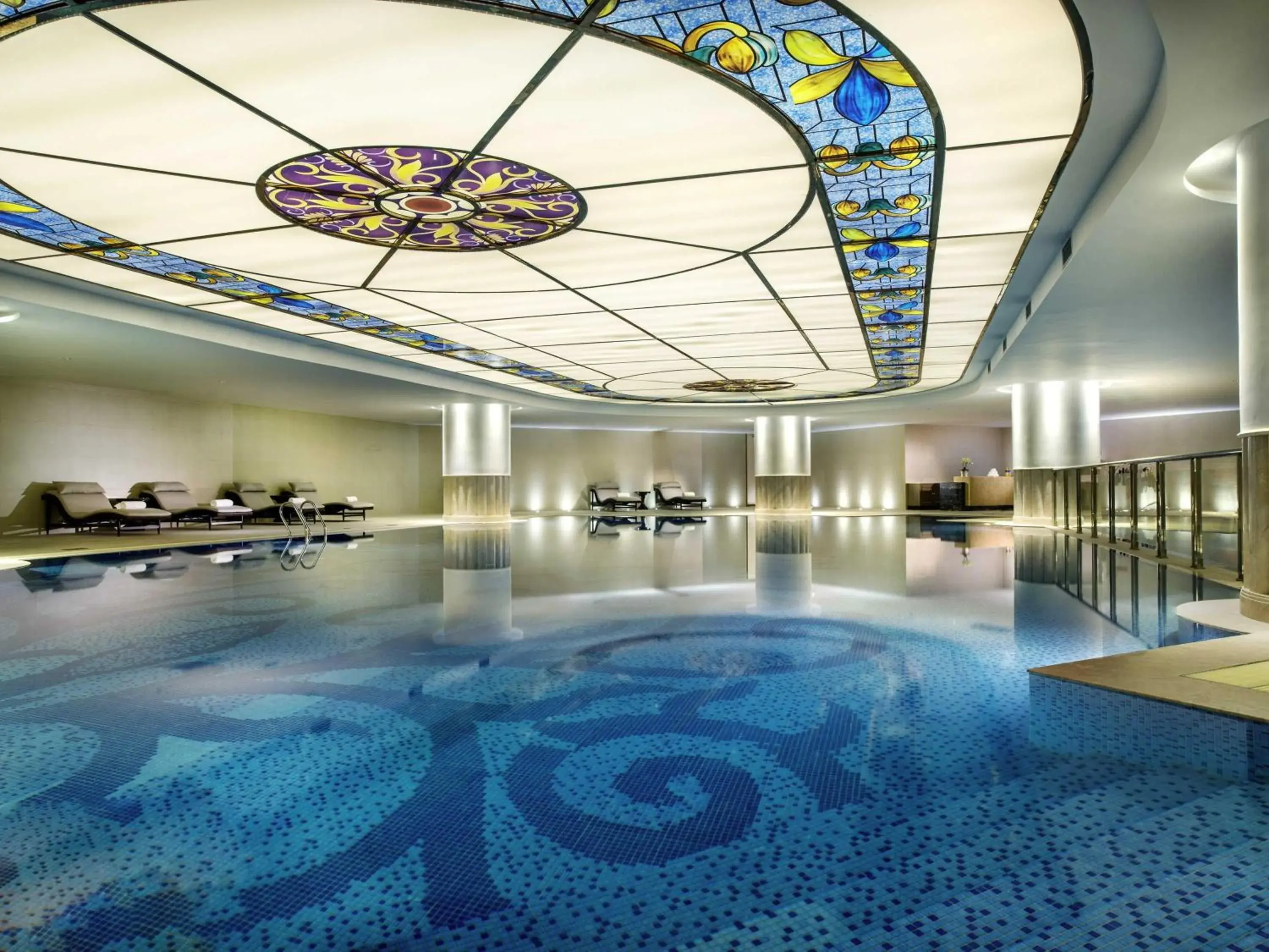 Pool view in Sofitel Xining Pool view in Sofitel Xining