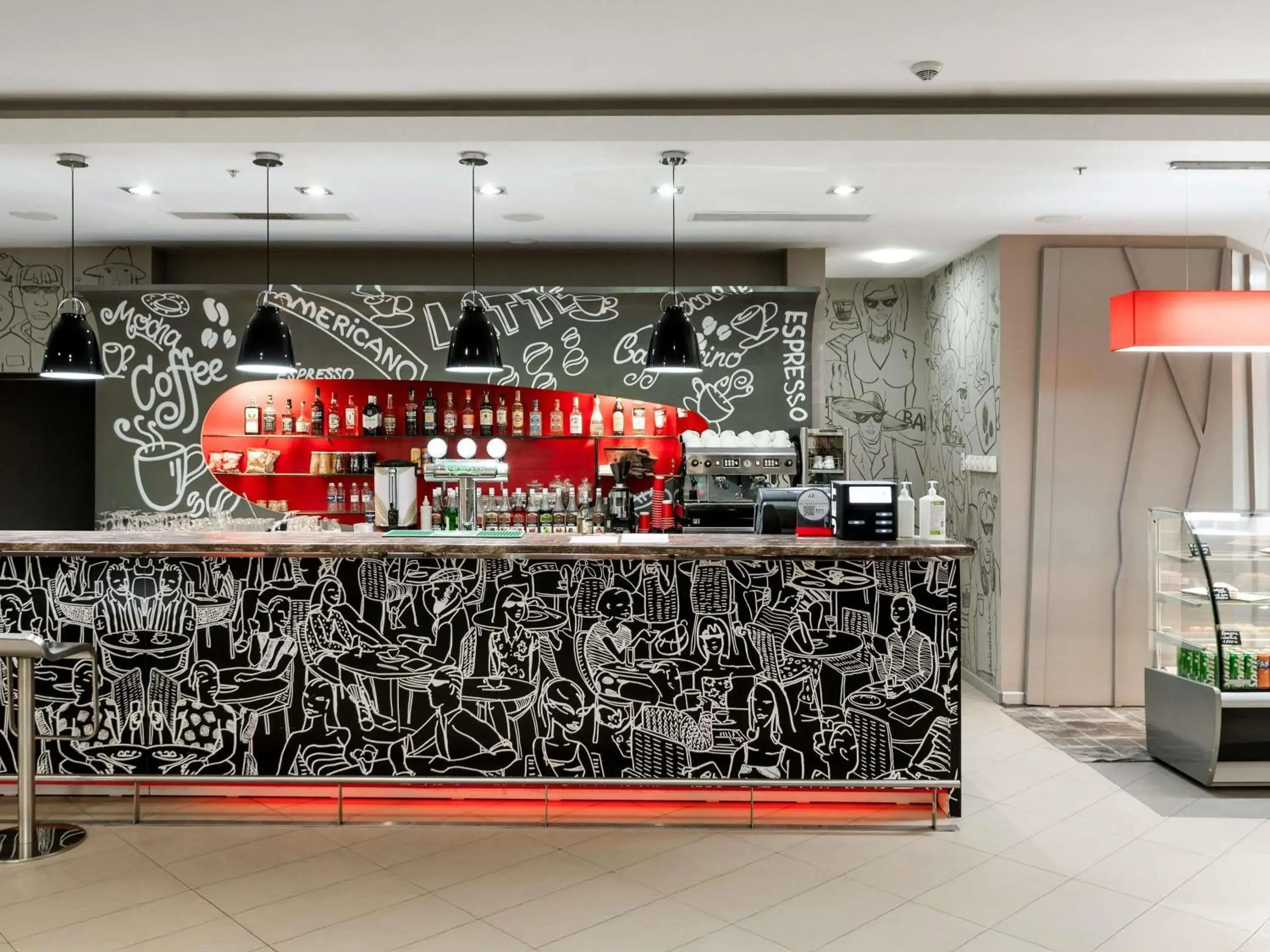 Lounge or bar in Ibis Astana Lounge or bar in Ibis Astana
