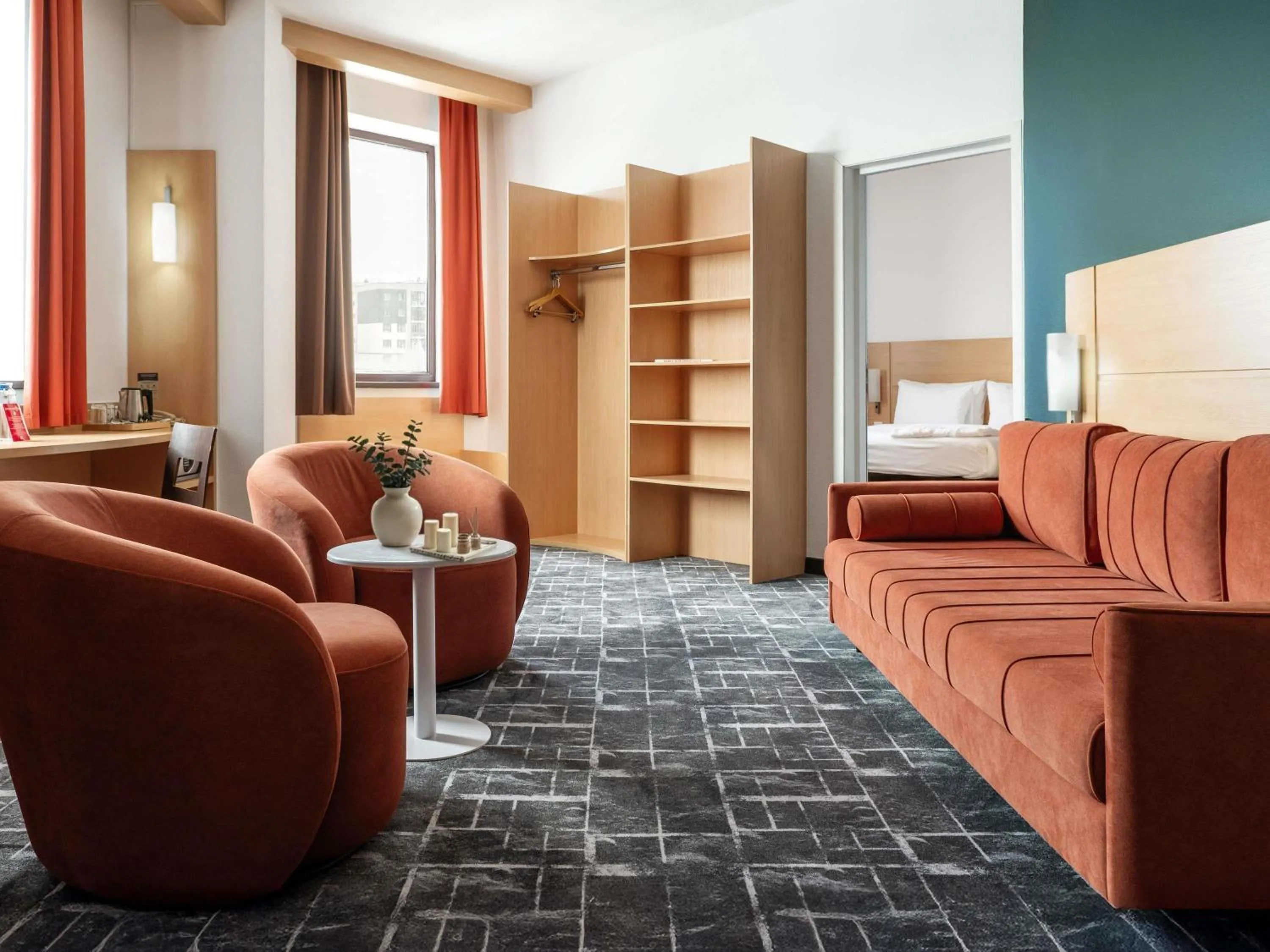 Bedroom in Ibis Astana