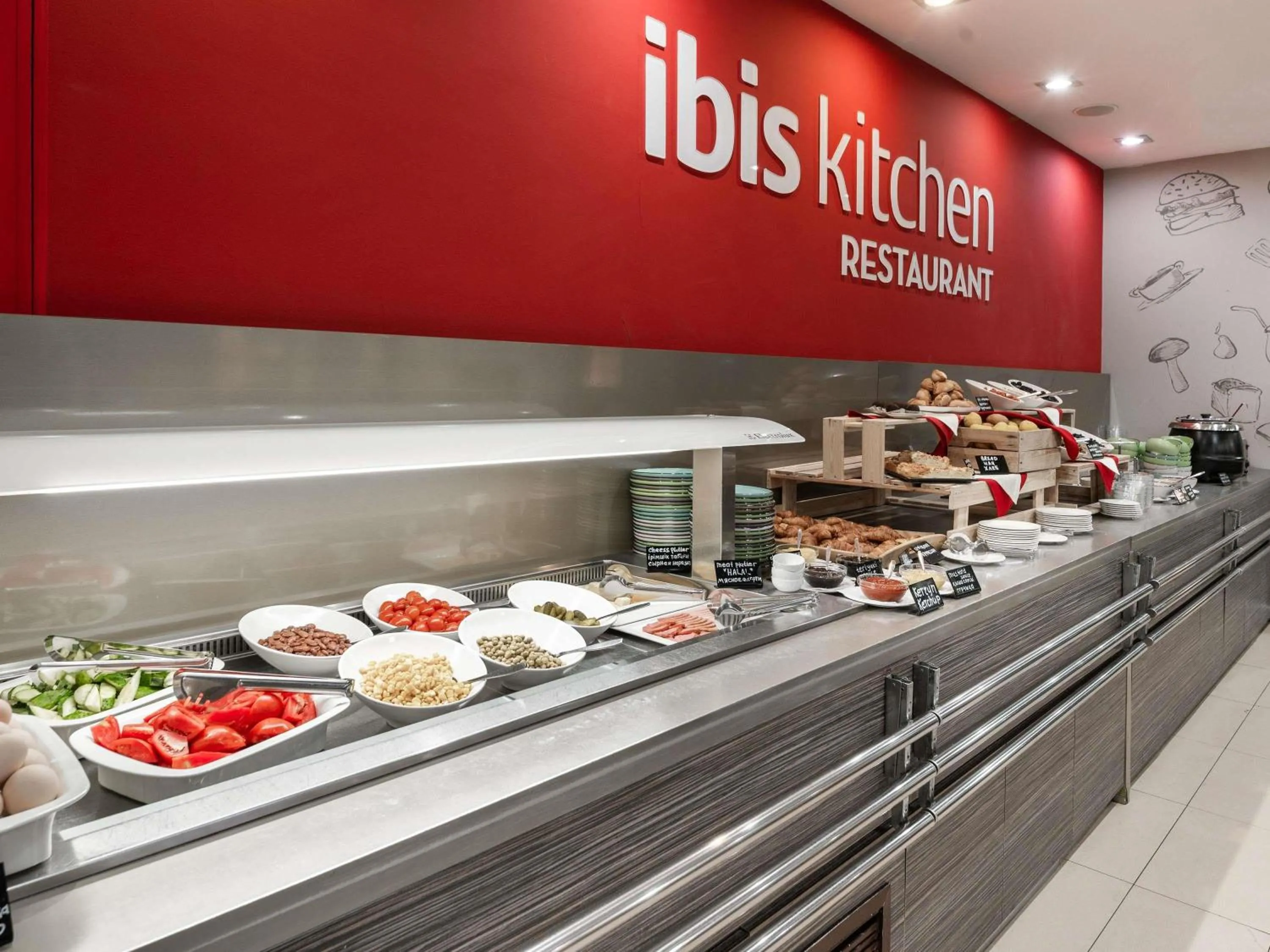 Breakfast in Ibis Astana