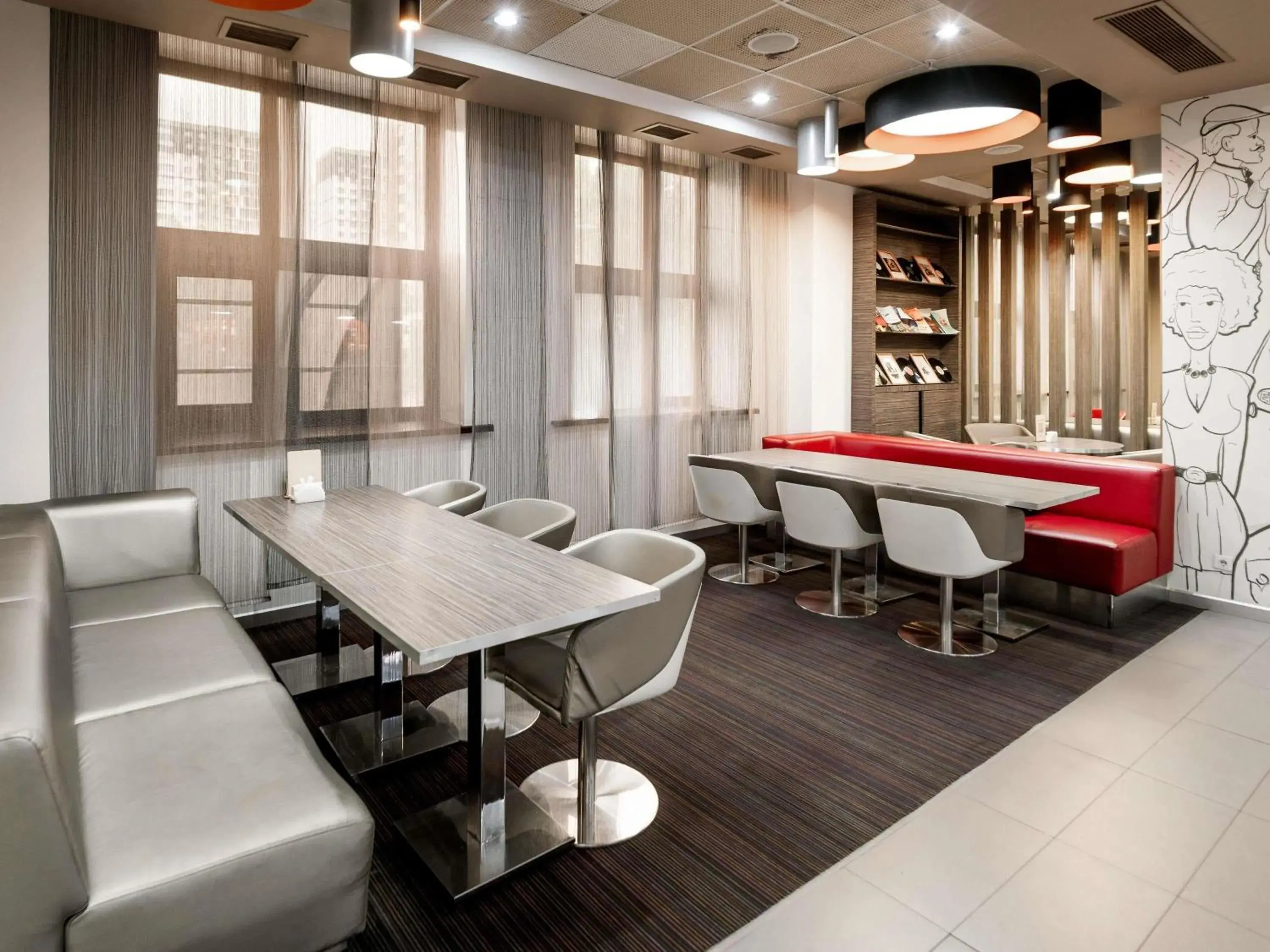 Lounge or bar in Ibis Astana Lounge or bar in Ibis Astana