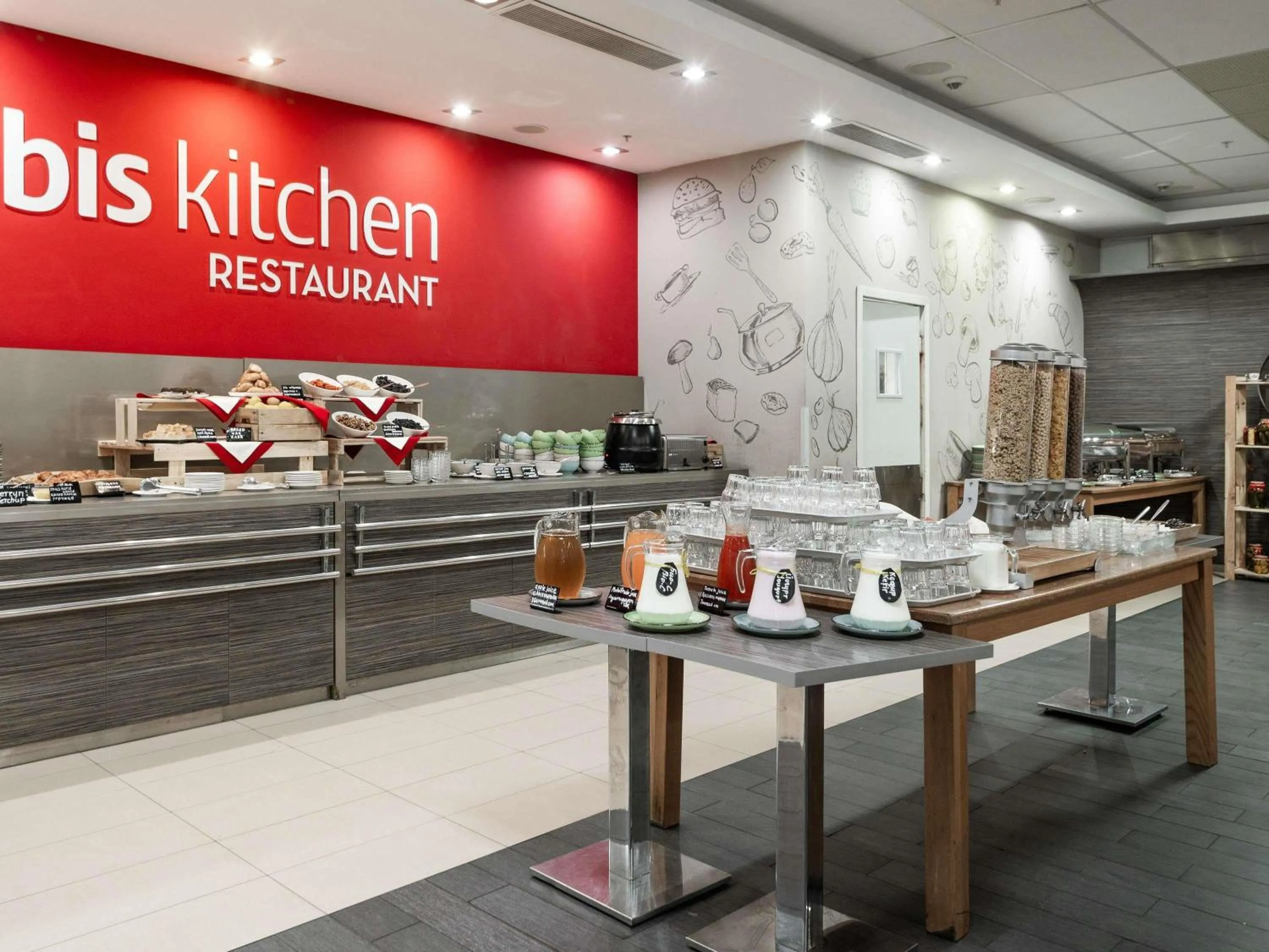 Breakfast in Ibis Astana