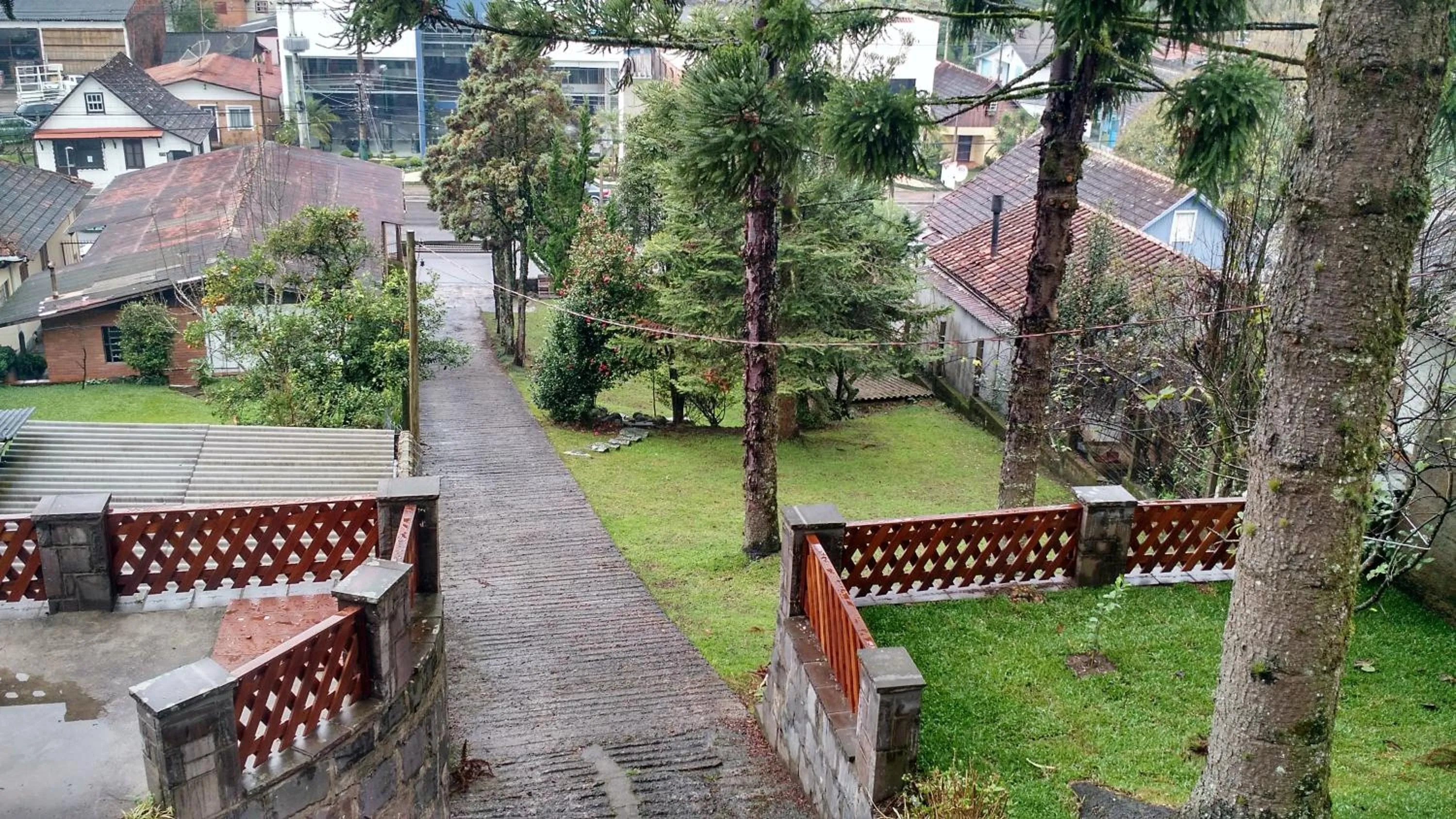 Garden view in Casa da Borges
