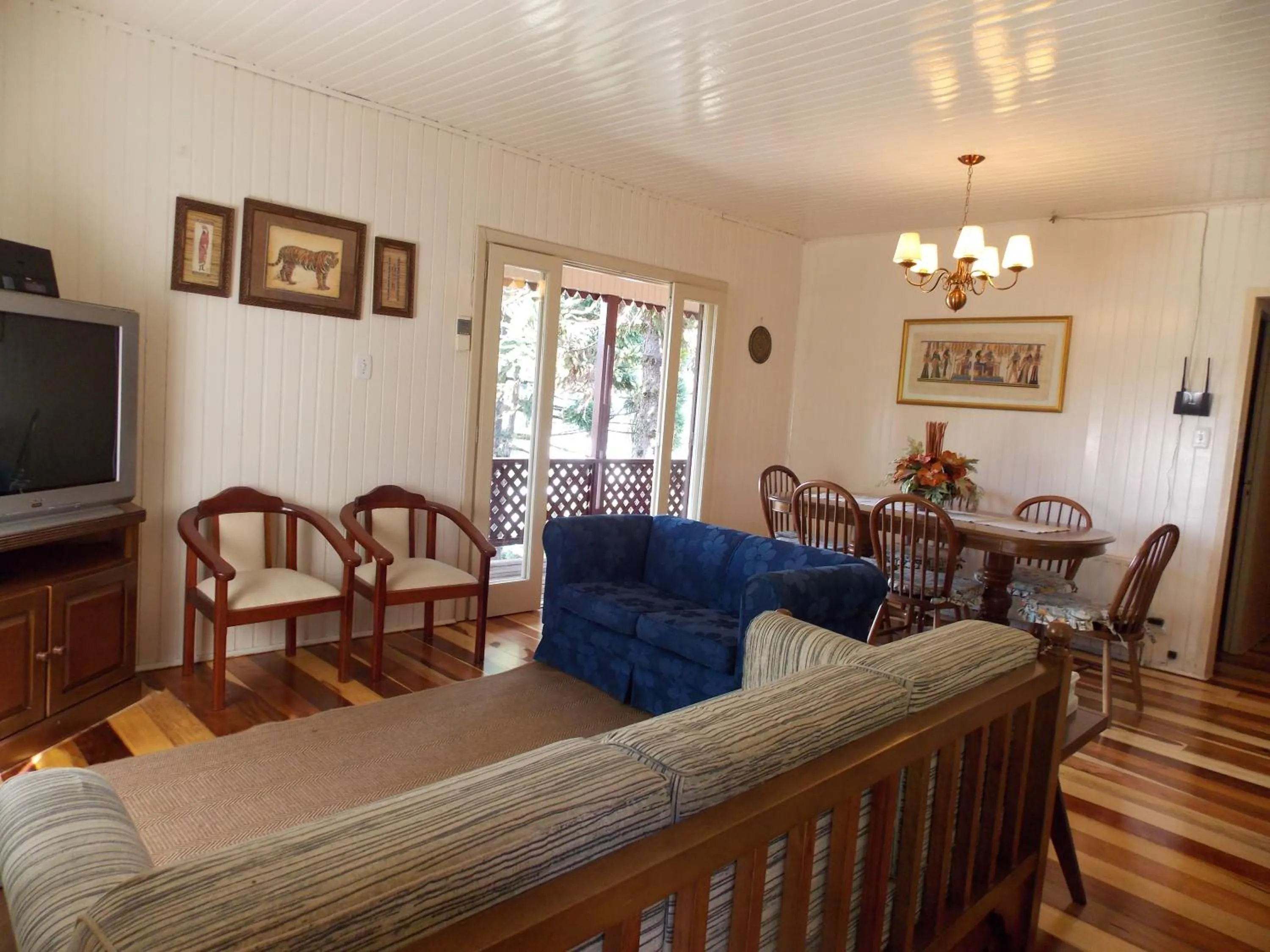 Living room in Casa da Borges