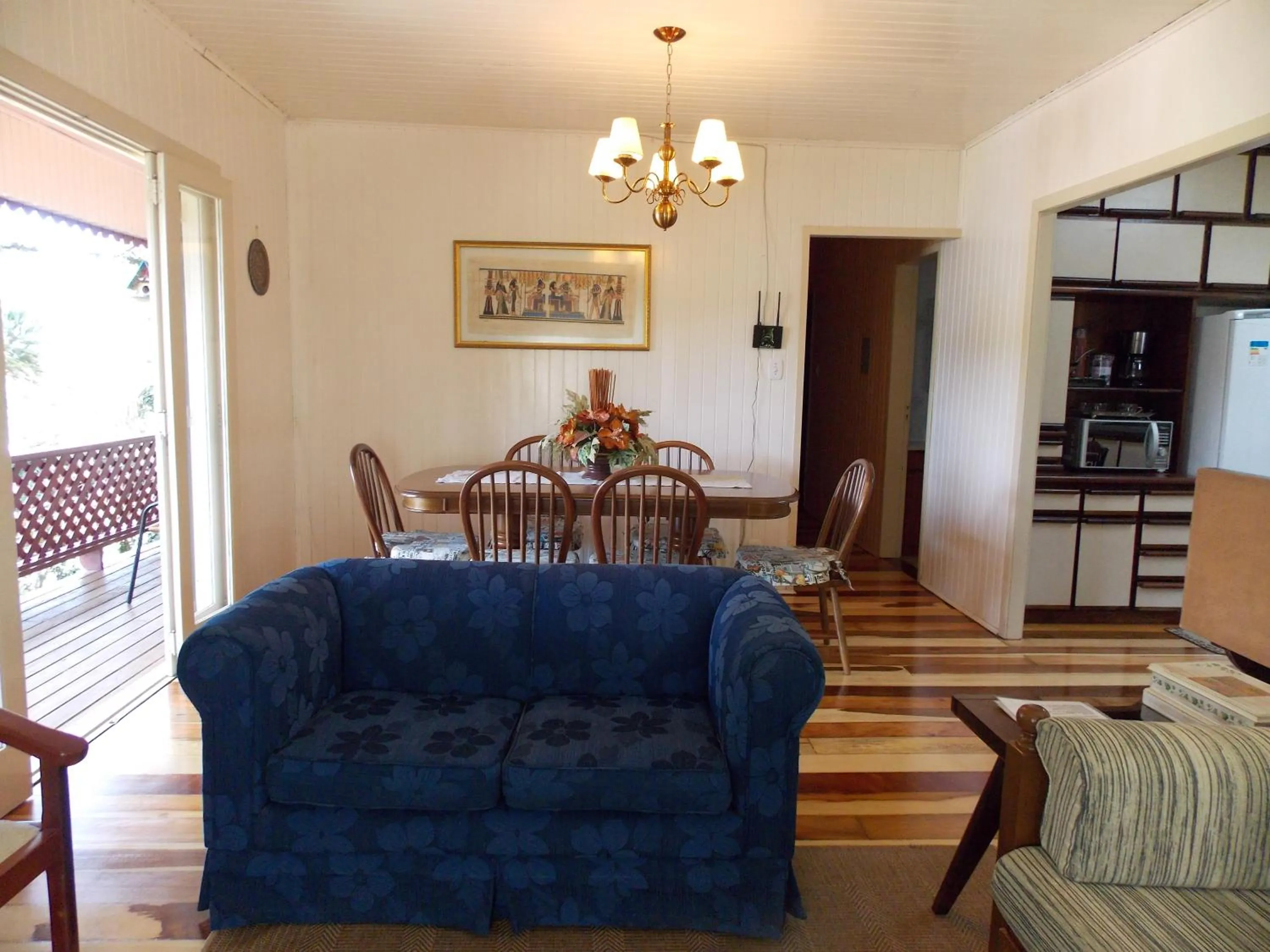 Living room in Casa da Borges