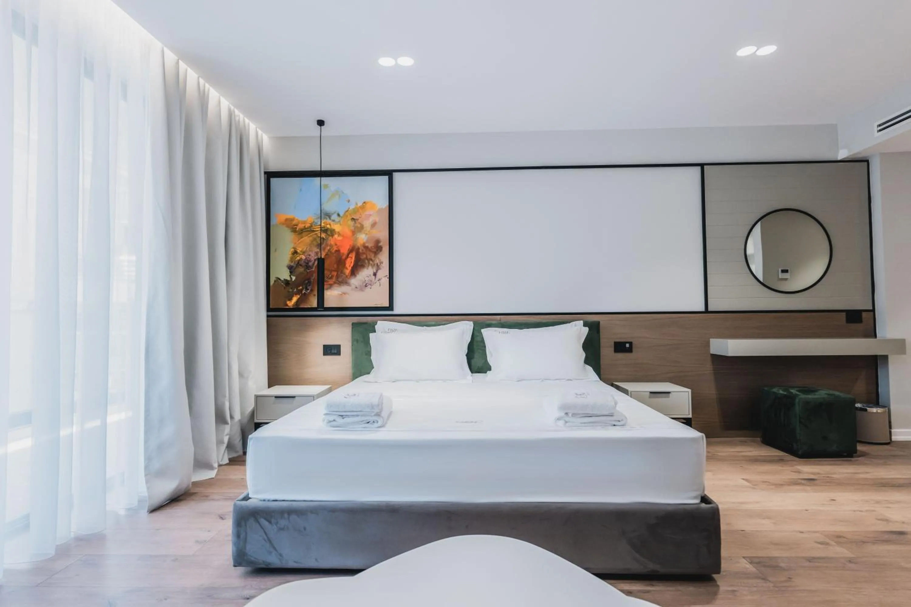 Bed in Boe Luxury Hotel