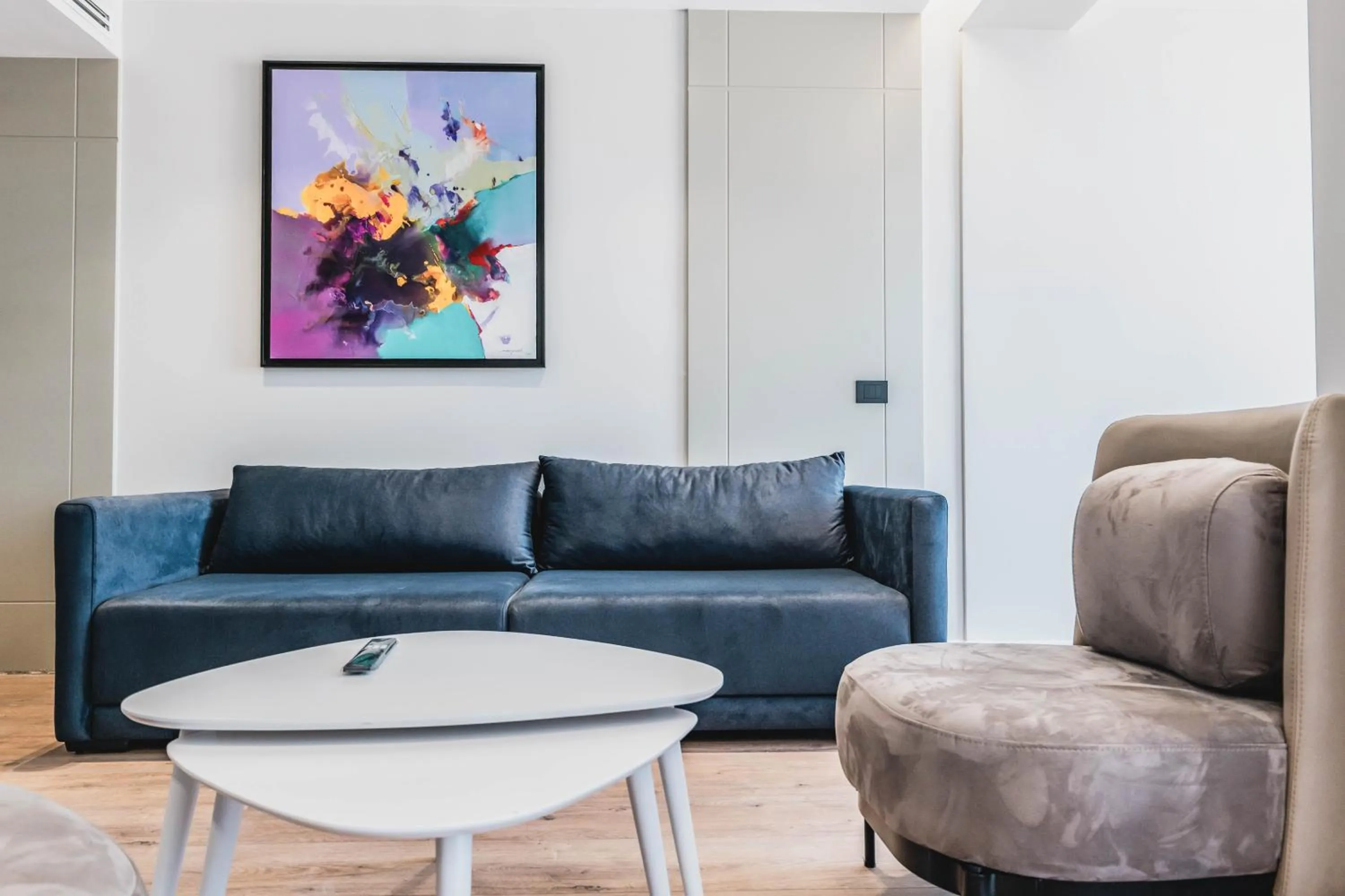 Living room in Boe Luxury Hotel