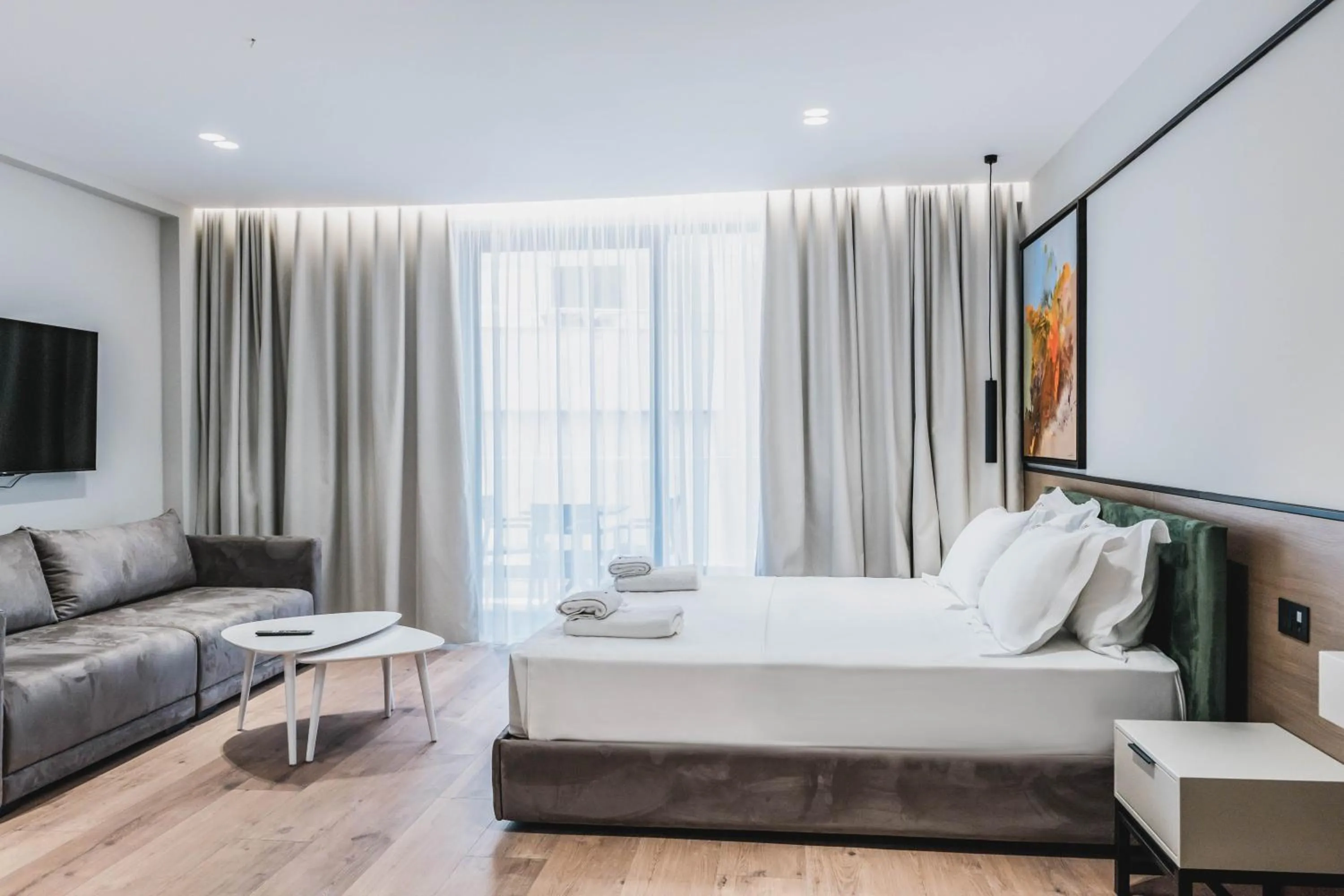 Bed in Boe Luxury Hotel