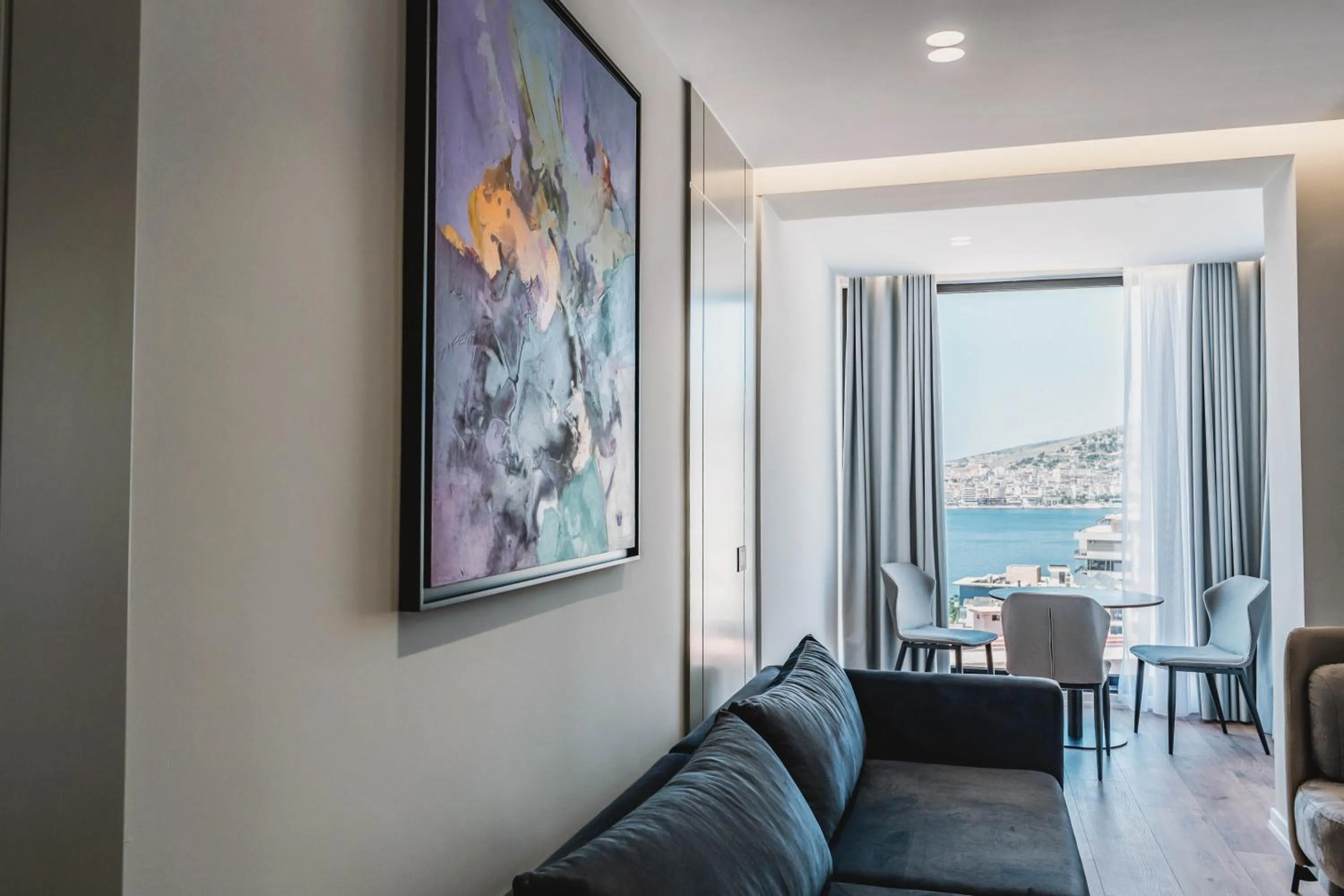 Seating area in Boe Luxury Hotel