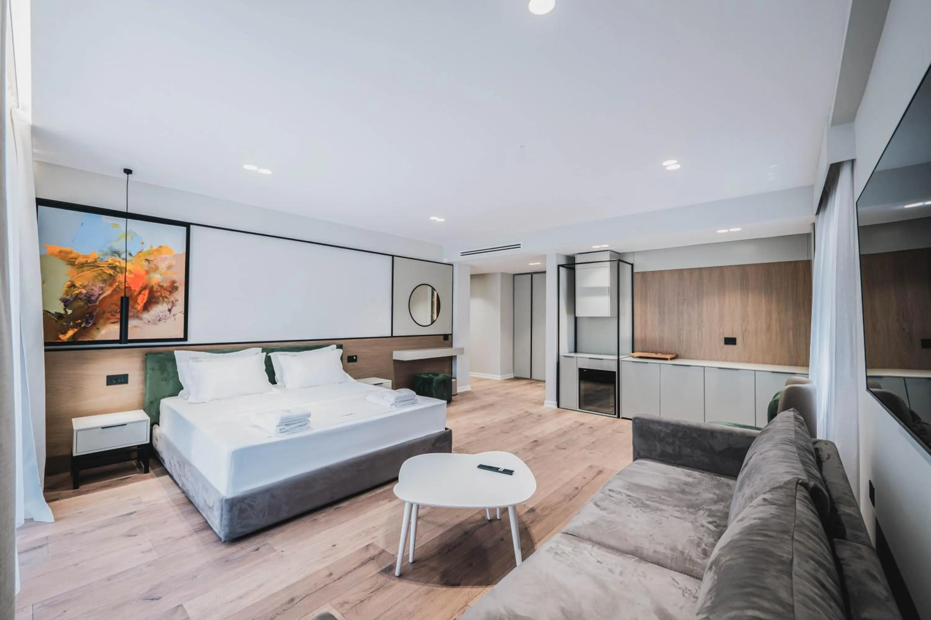 Bed in Boe Luxury Hotel