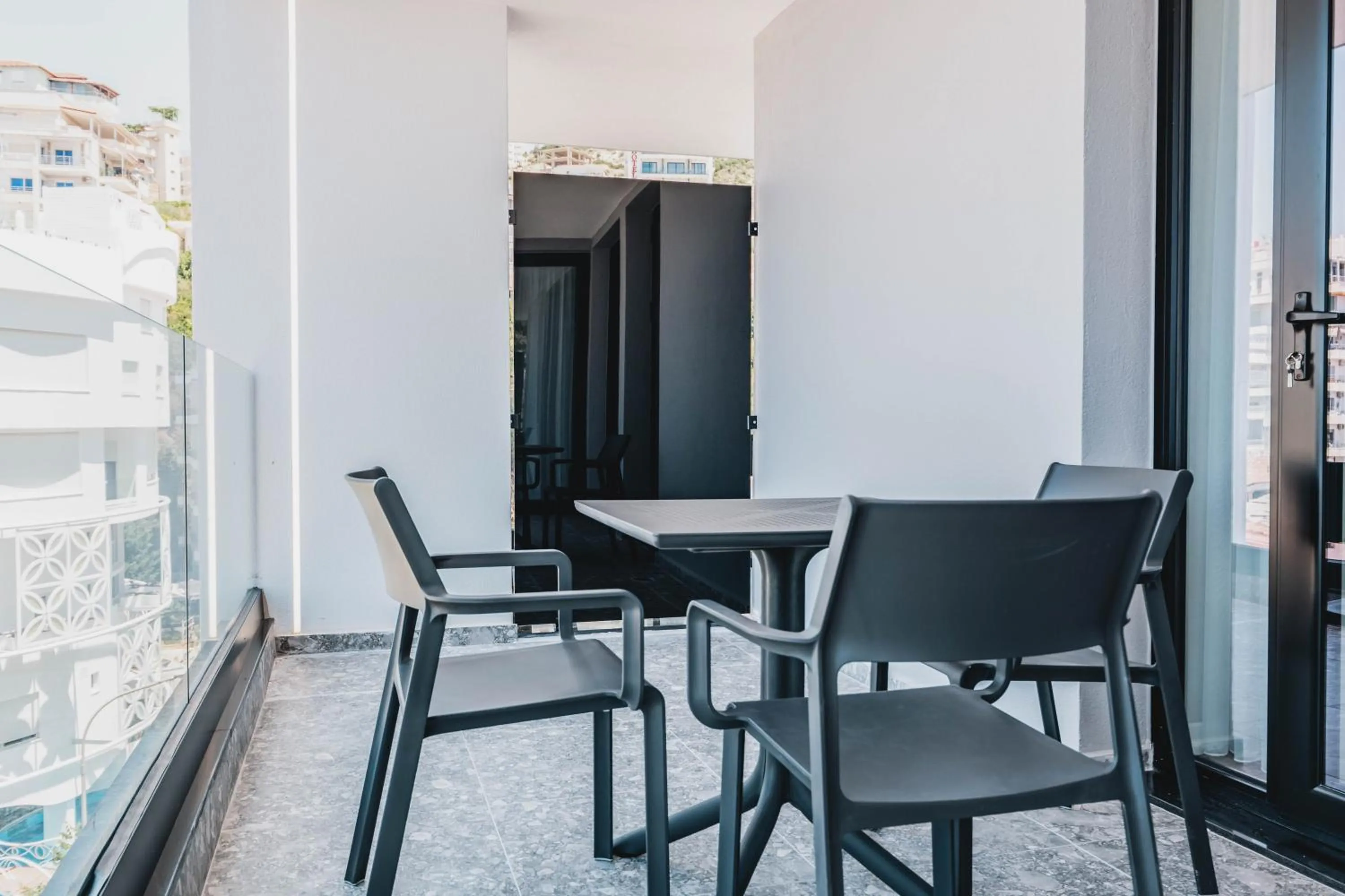 Seating area in Boe Luxury Hotel