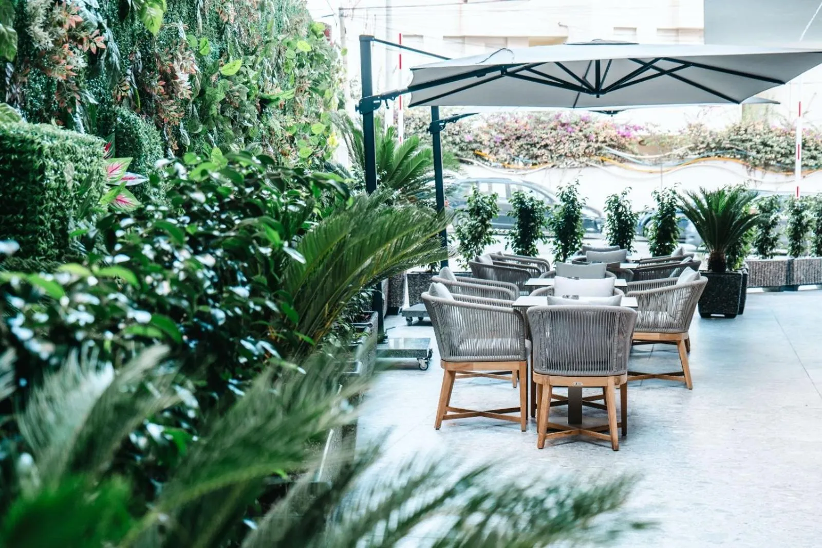 Garden in Boe Luxury Hotel