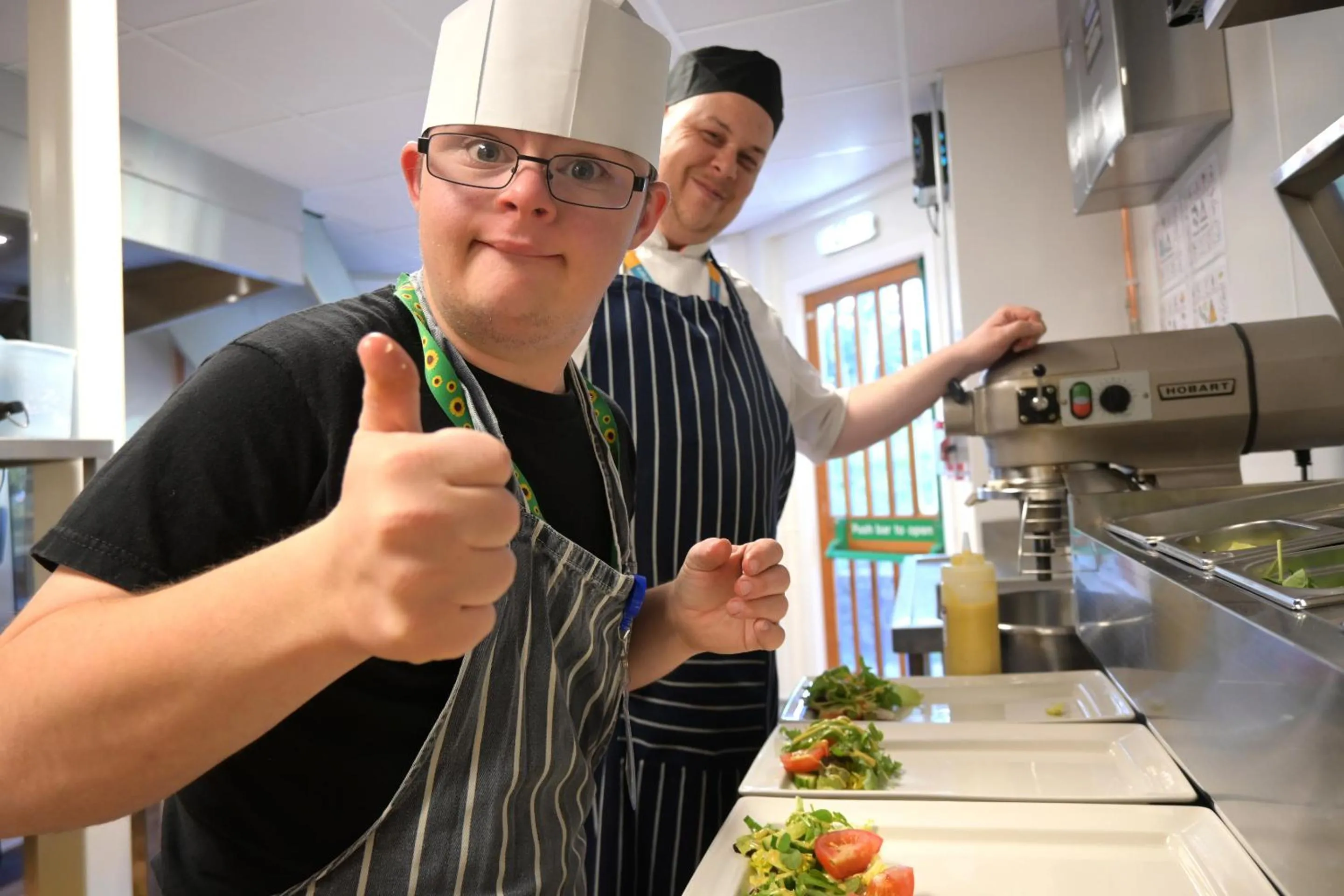Kitchen or kitchenette in Foxes Hotel & Academy