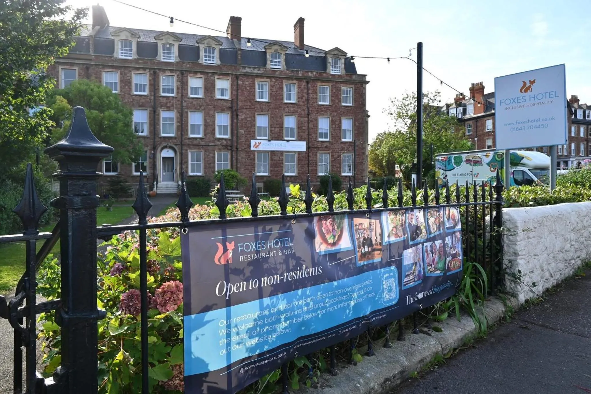 Property building in Foxes Hotel & Academy