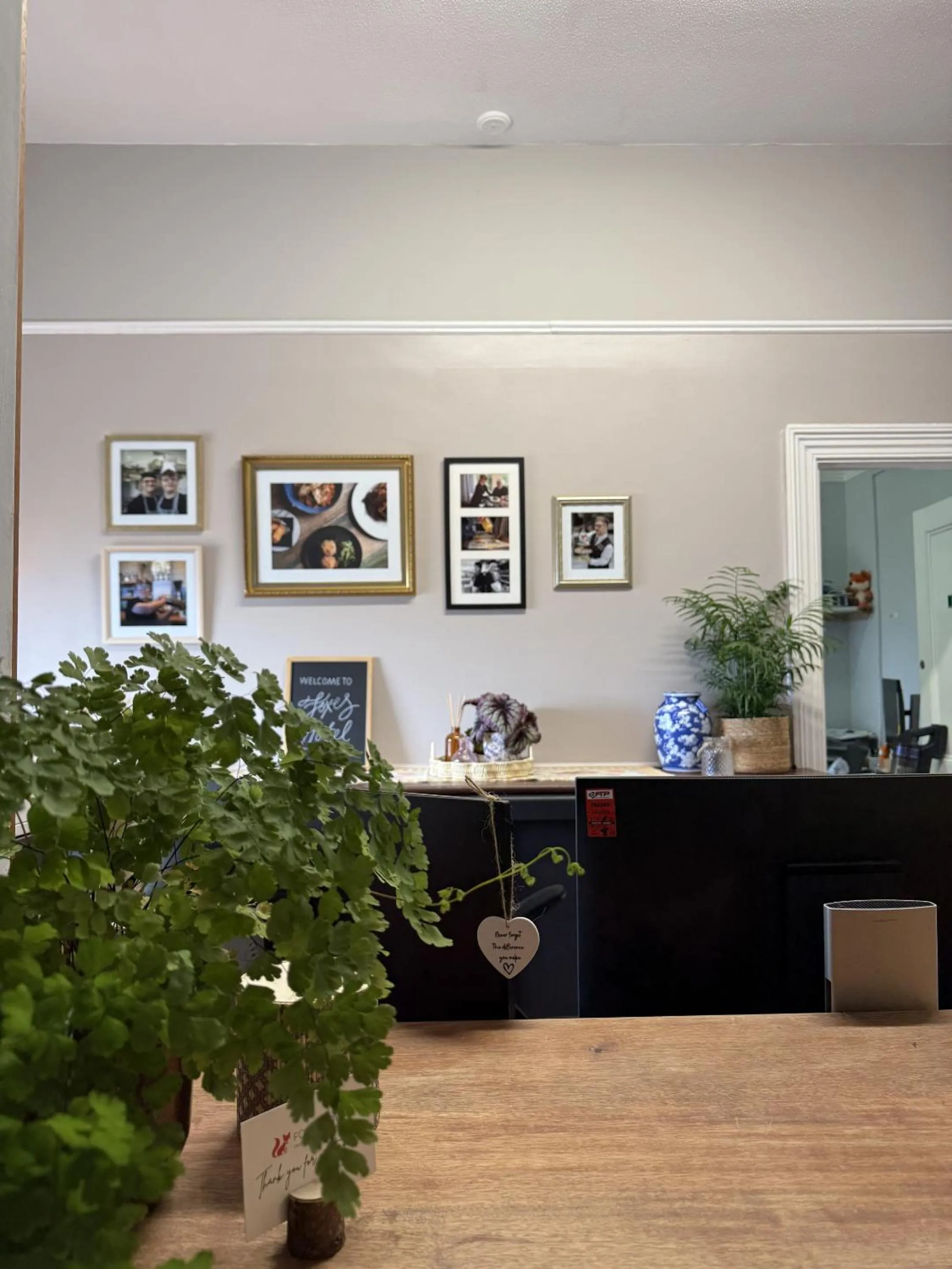 Lobby or reception in Foxes Hotel & Academy