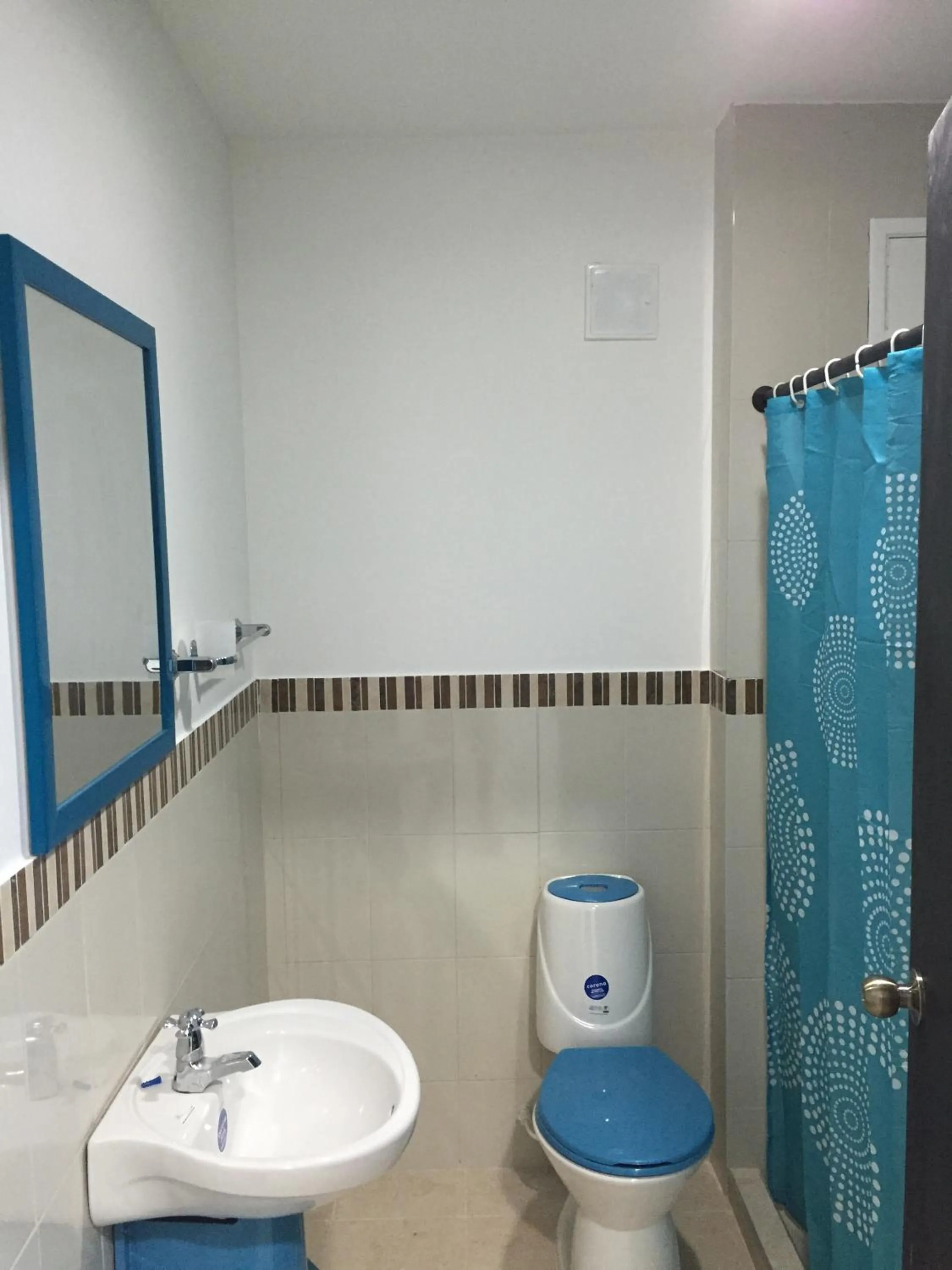 Bathroom in Hostal Central Beach