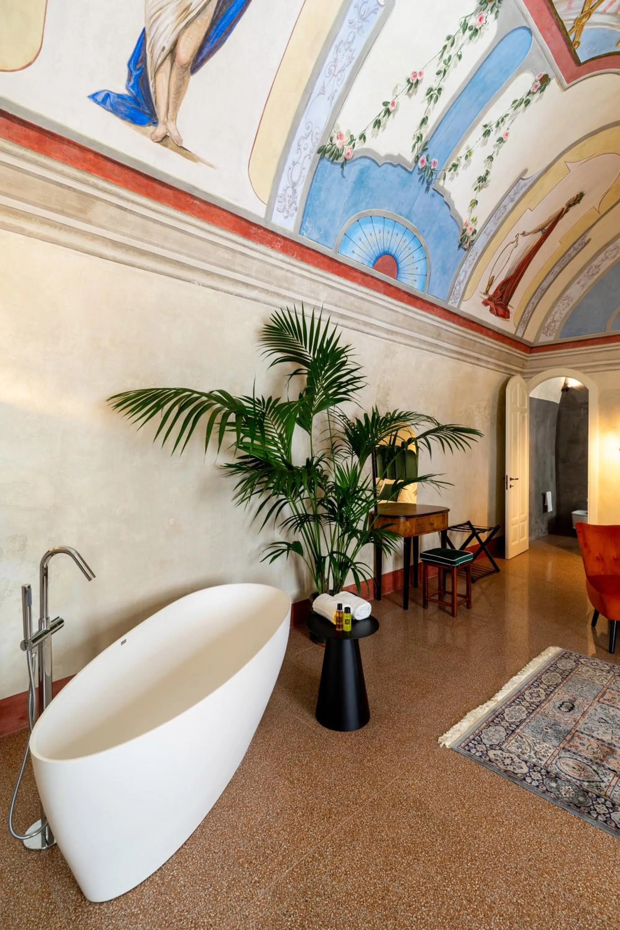 Bathroom in Relais La Casa del Poeta