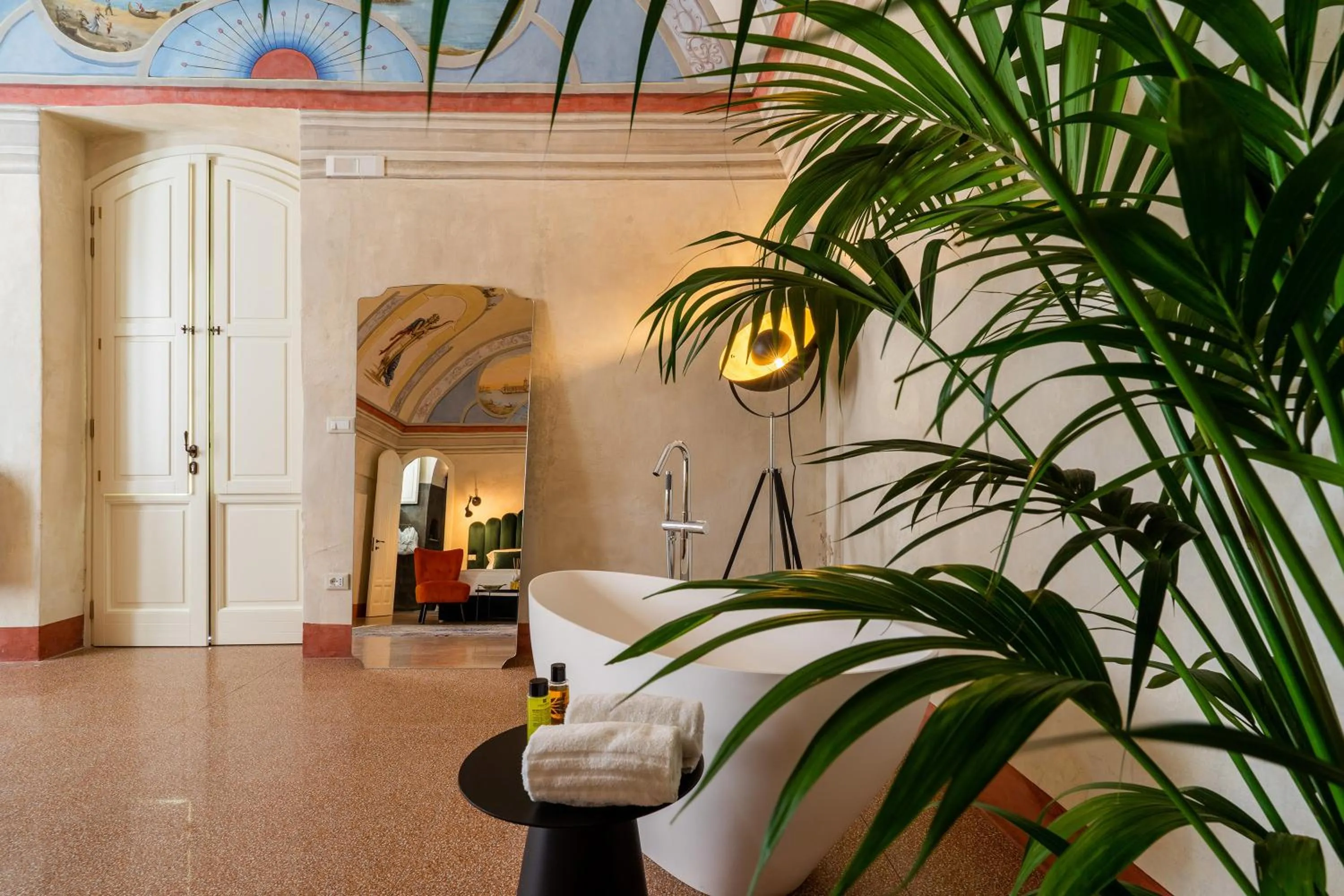 Bathroom in Relais La Casa del Poeta