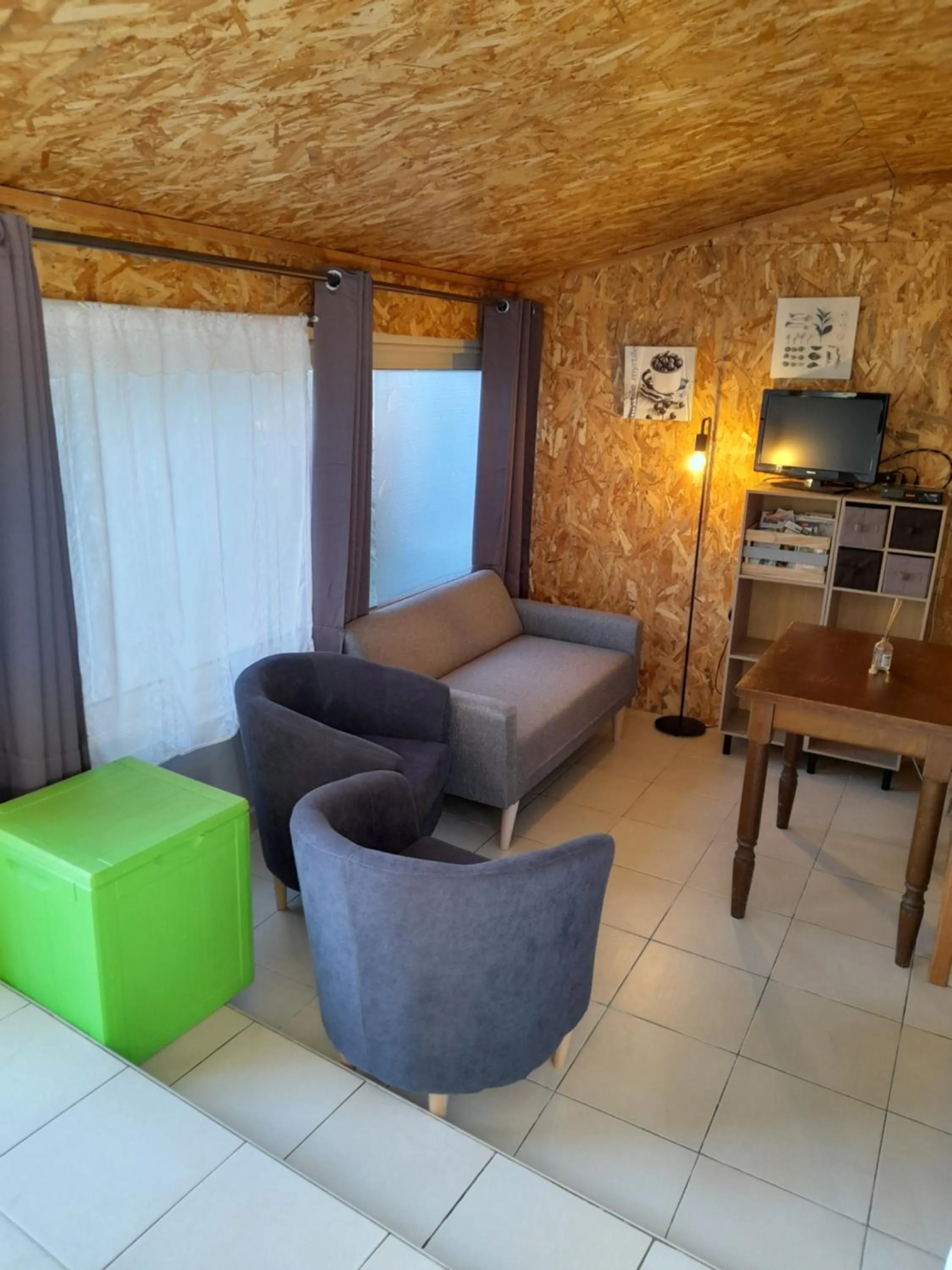 Living room in Chambres d'Hôtes Chez Cécile à Lagnes