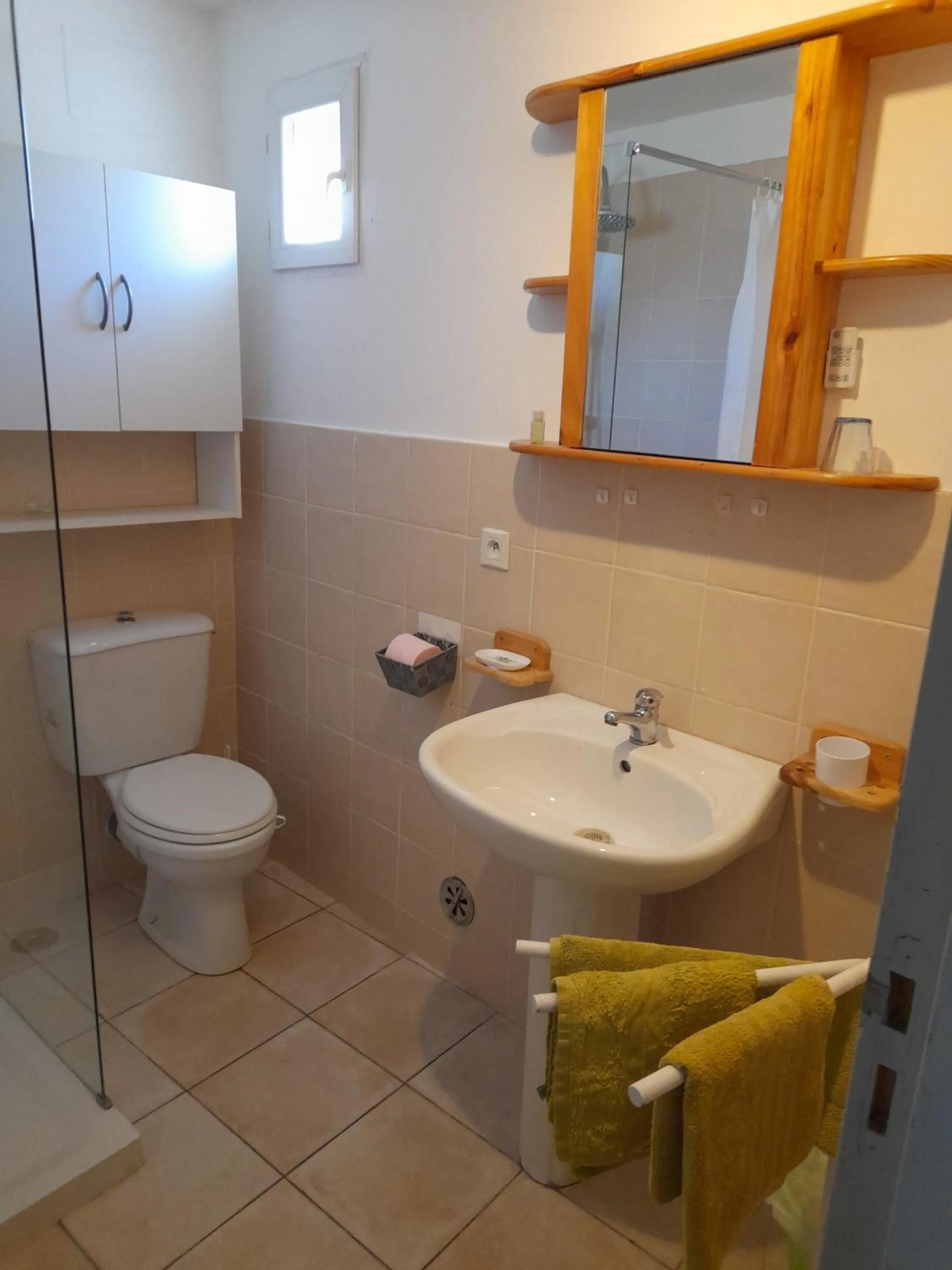 Bathroom in Chambres d'Hôtes Chez Cécile à Lagnes