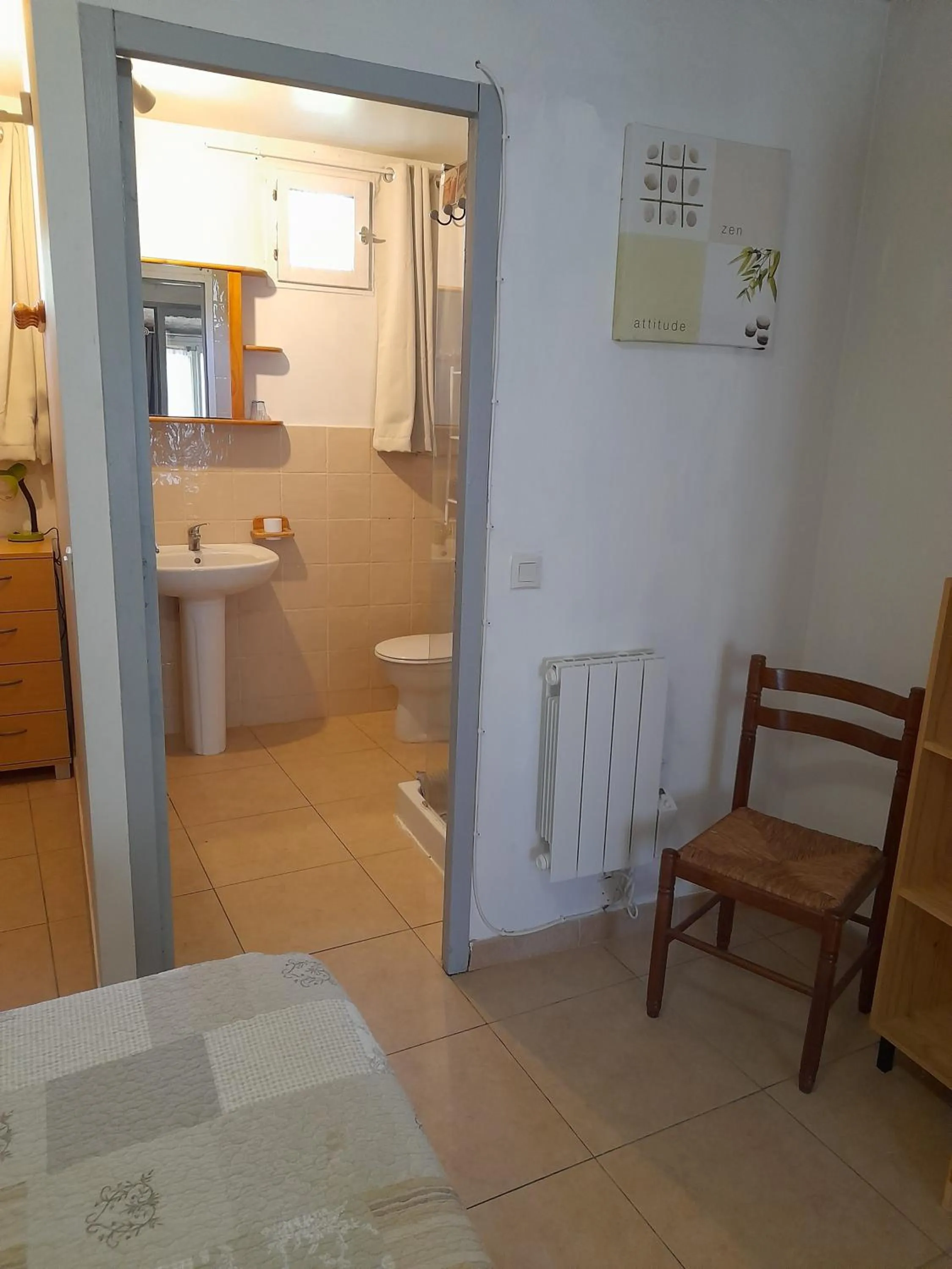 Bathroom in Chambres d'Hôtes Chez Cécile à Lagnes