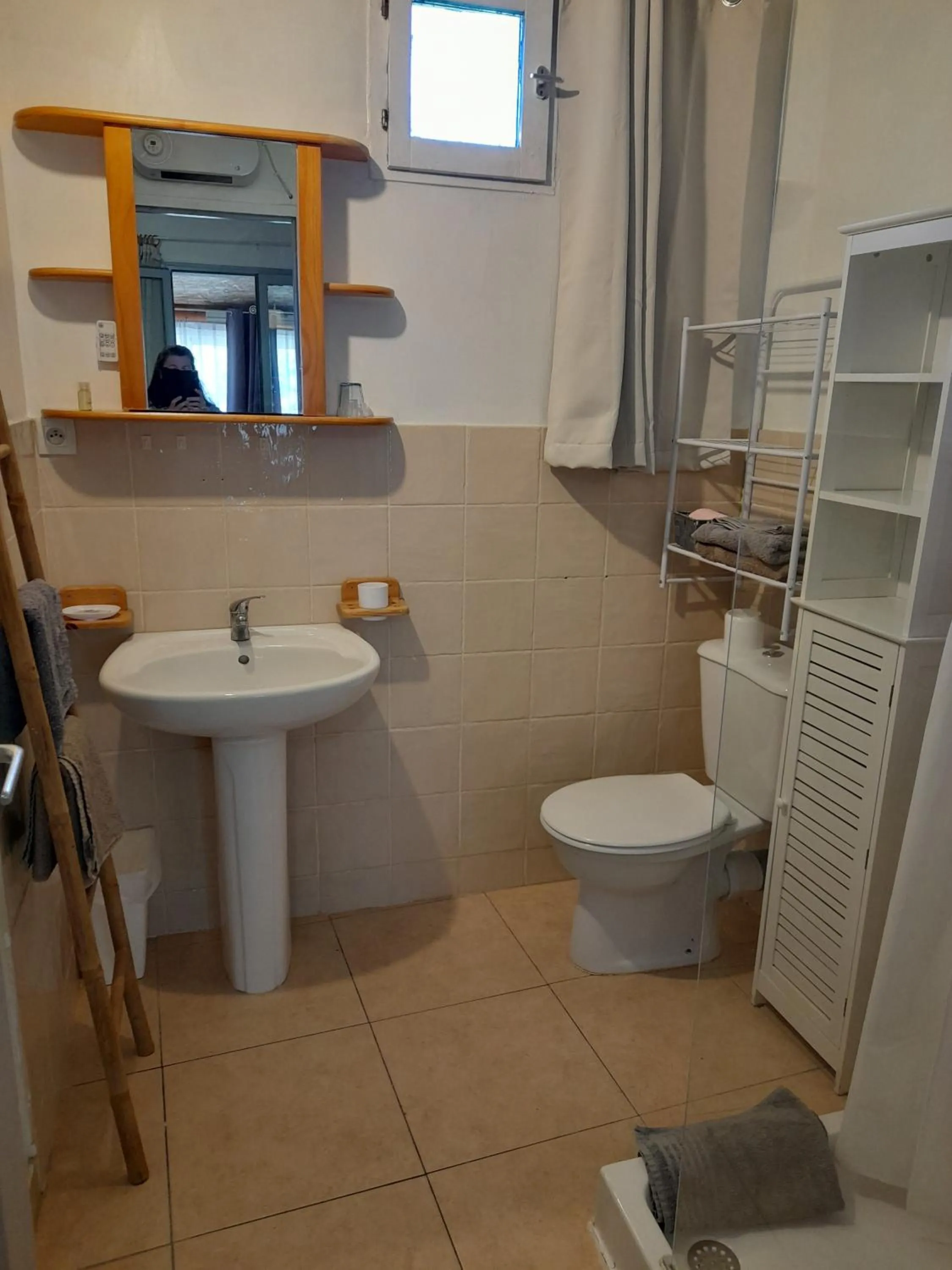 Bathroom in Chambres d'Hôtes Chez Cécile à Lagnes