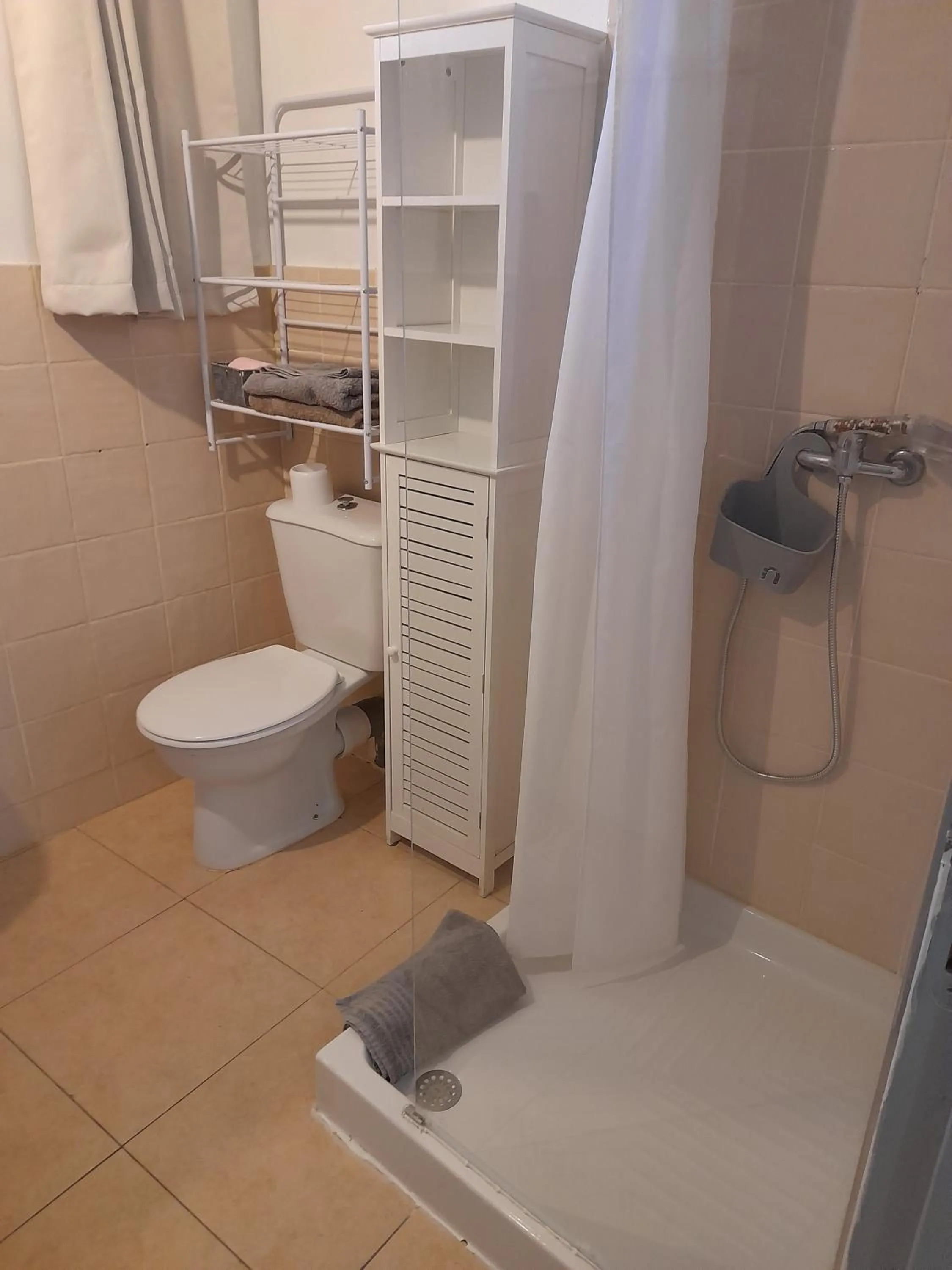 Toilet in Chambres d'Hôtes Chez Cécile à Lagnes