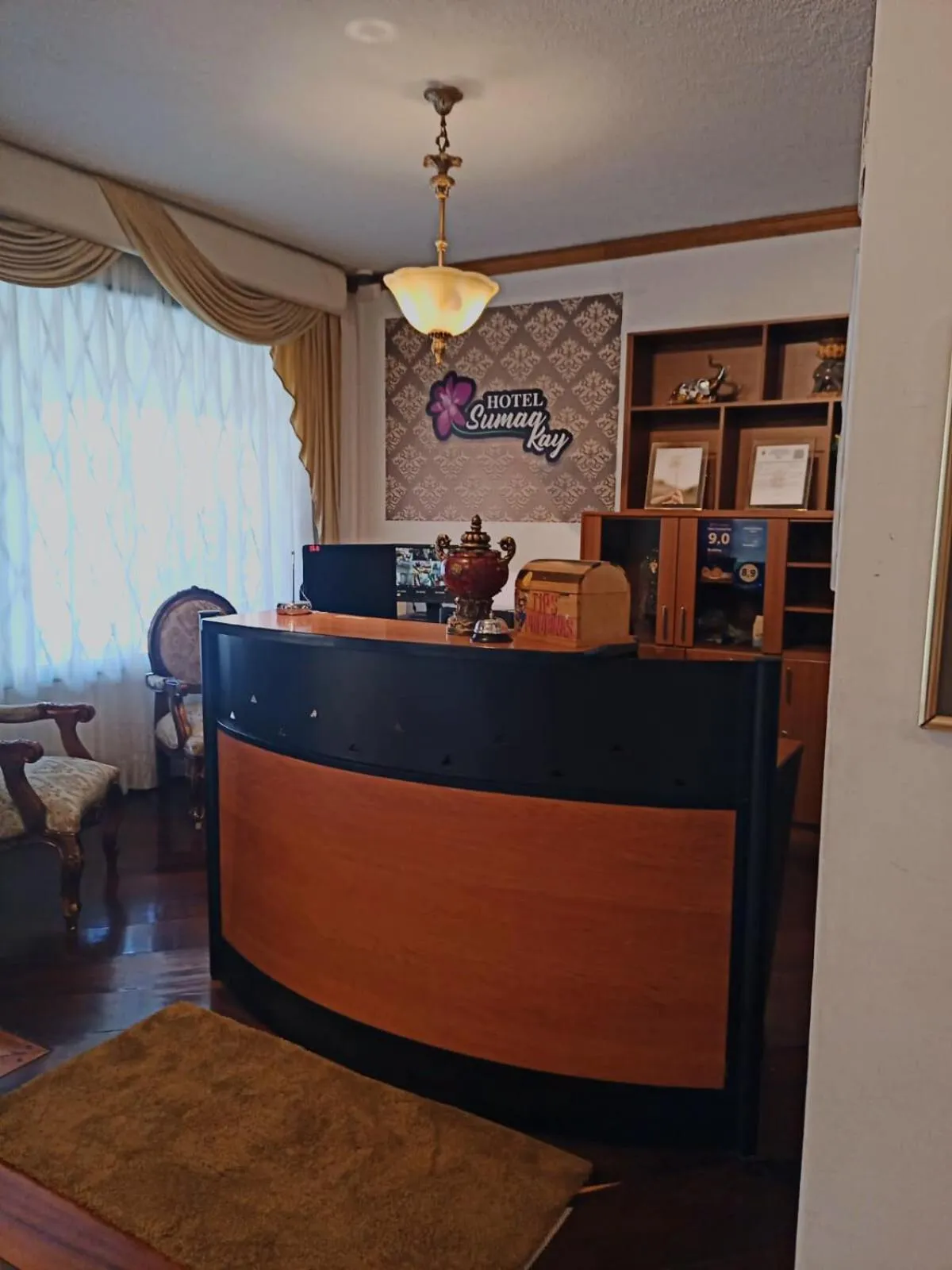 Lobby or reception in Hotel Sumaq Kay