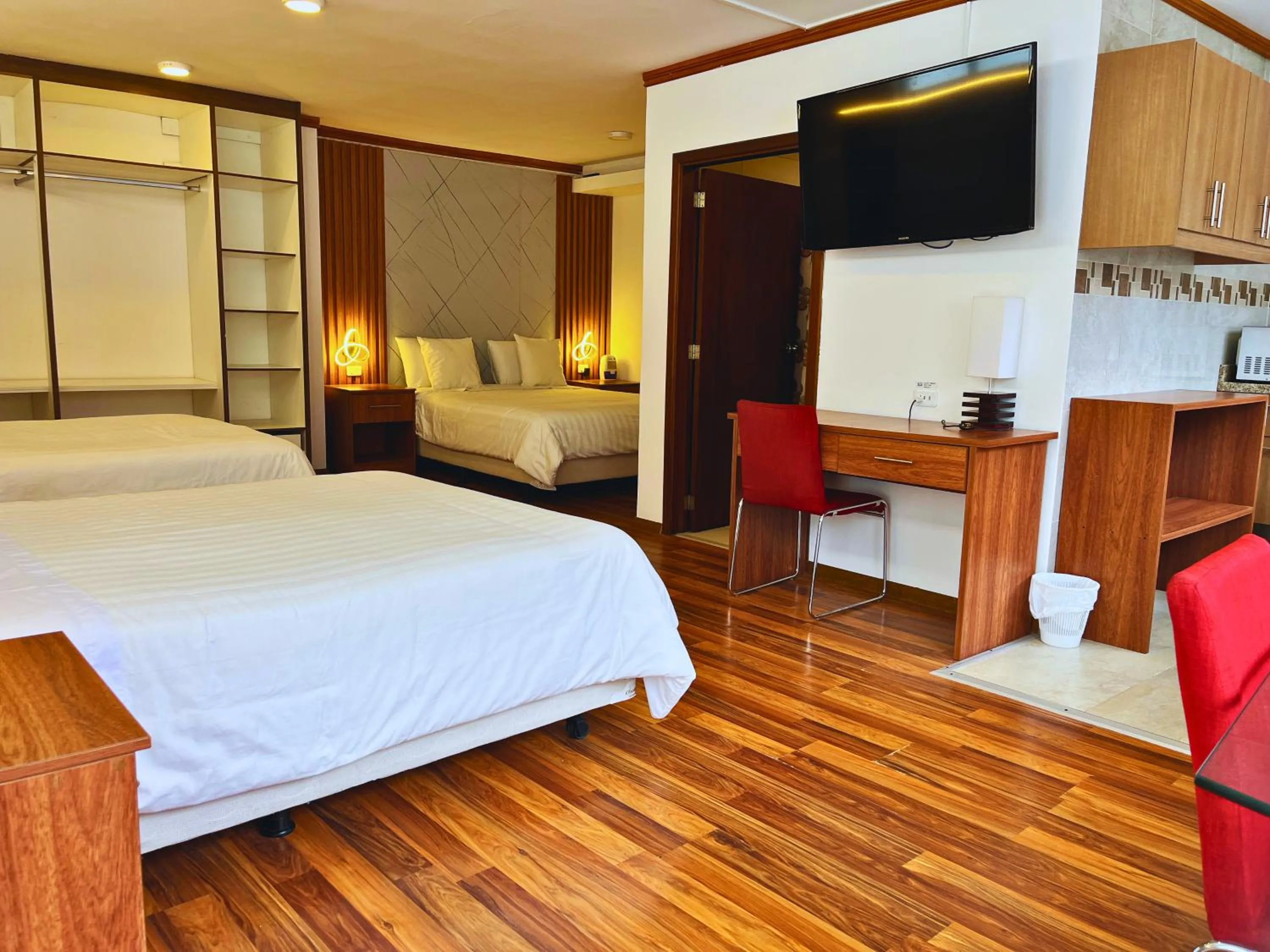 Bed in Casa Hidalgo Ecuador