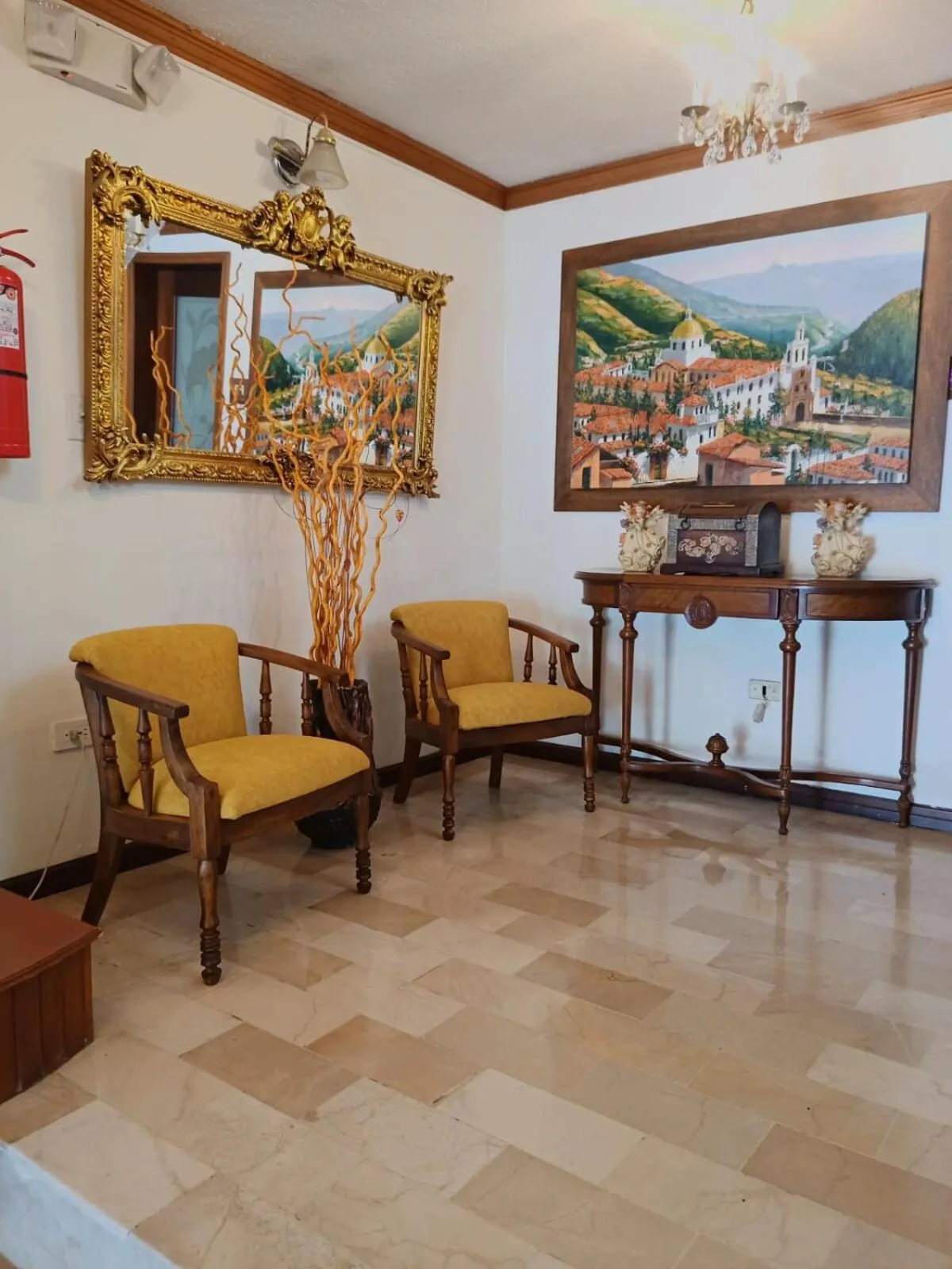 Living room in Hotel Sumaq Kay