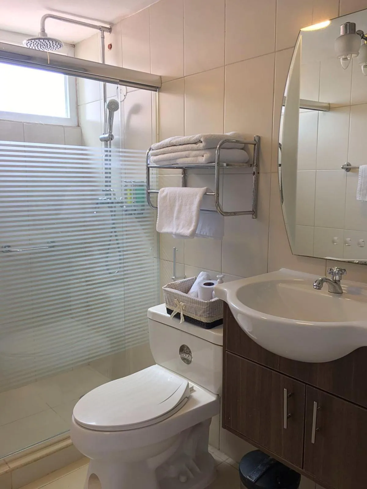 Shower in Hotel Sumaq Kay