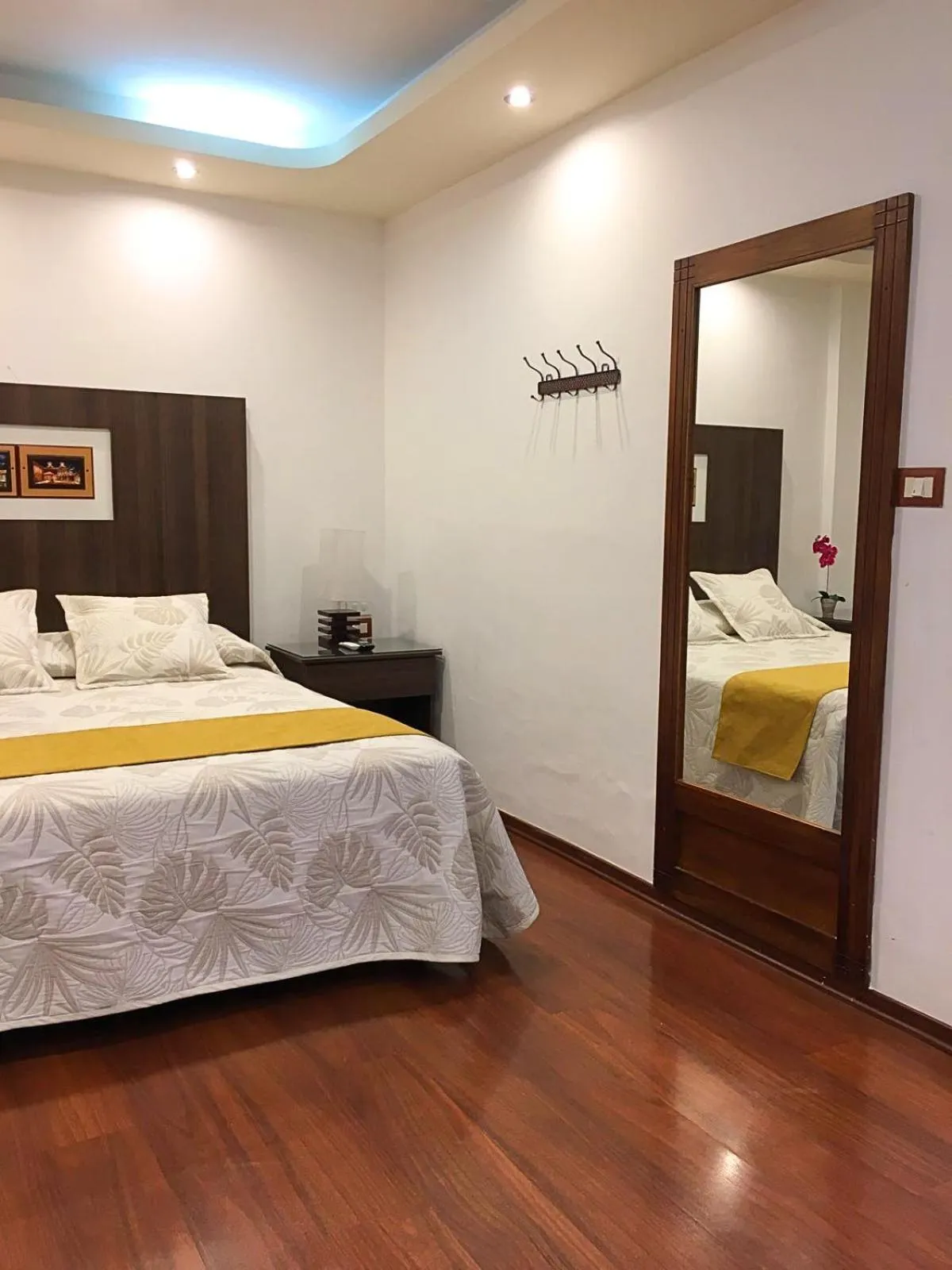 Bed in Hotel Sumaq Kay