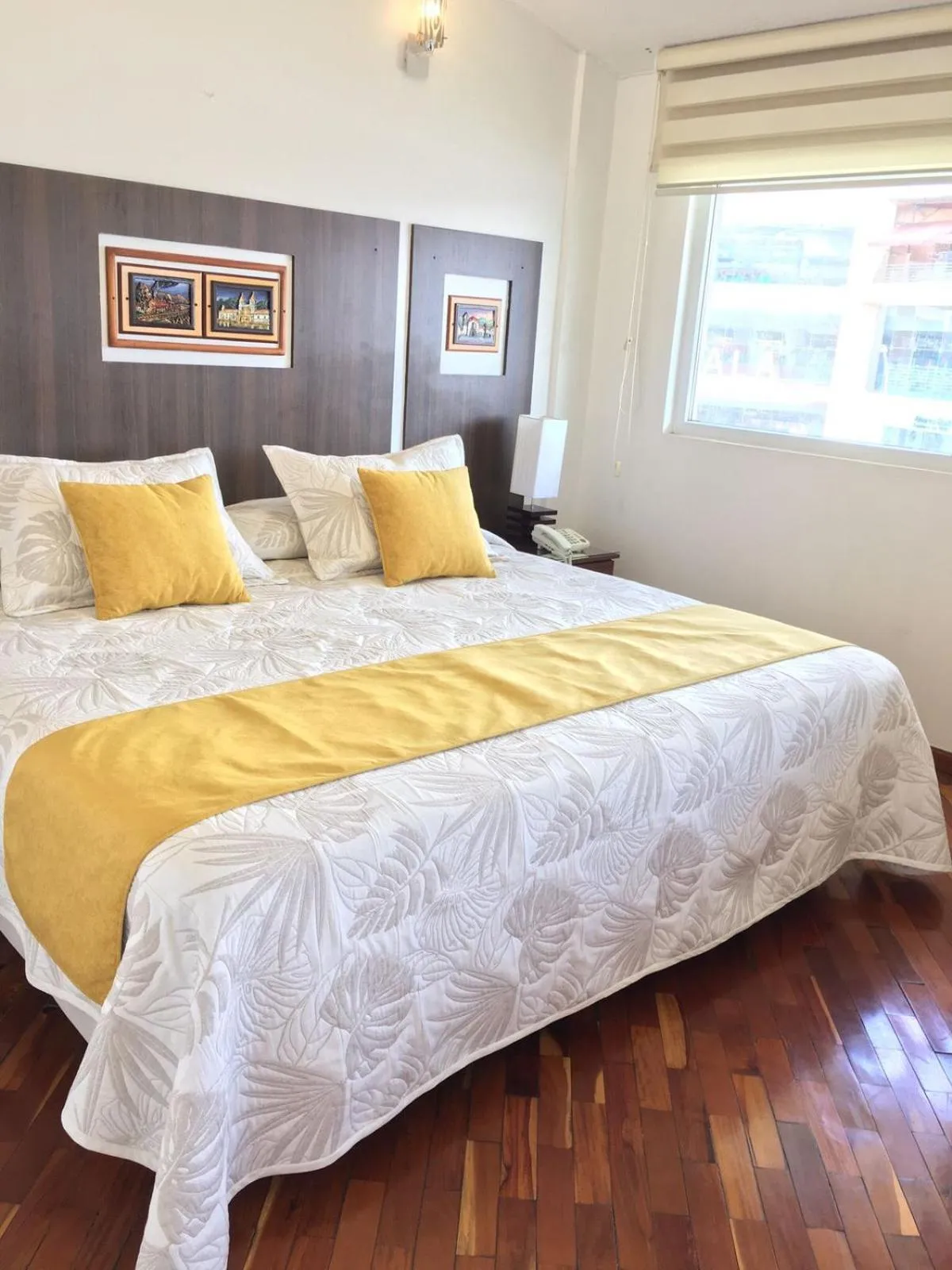 Bed in Hotel Sumaq Kay