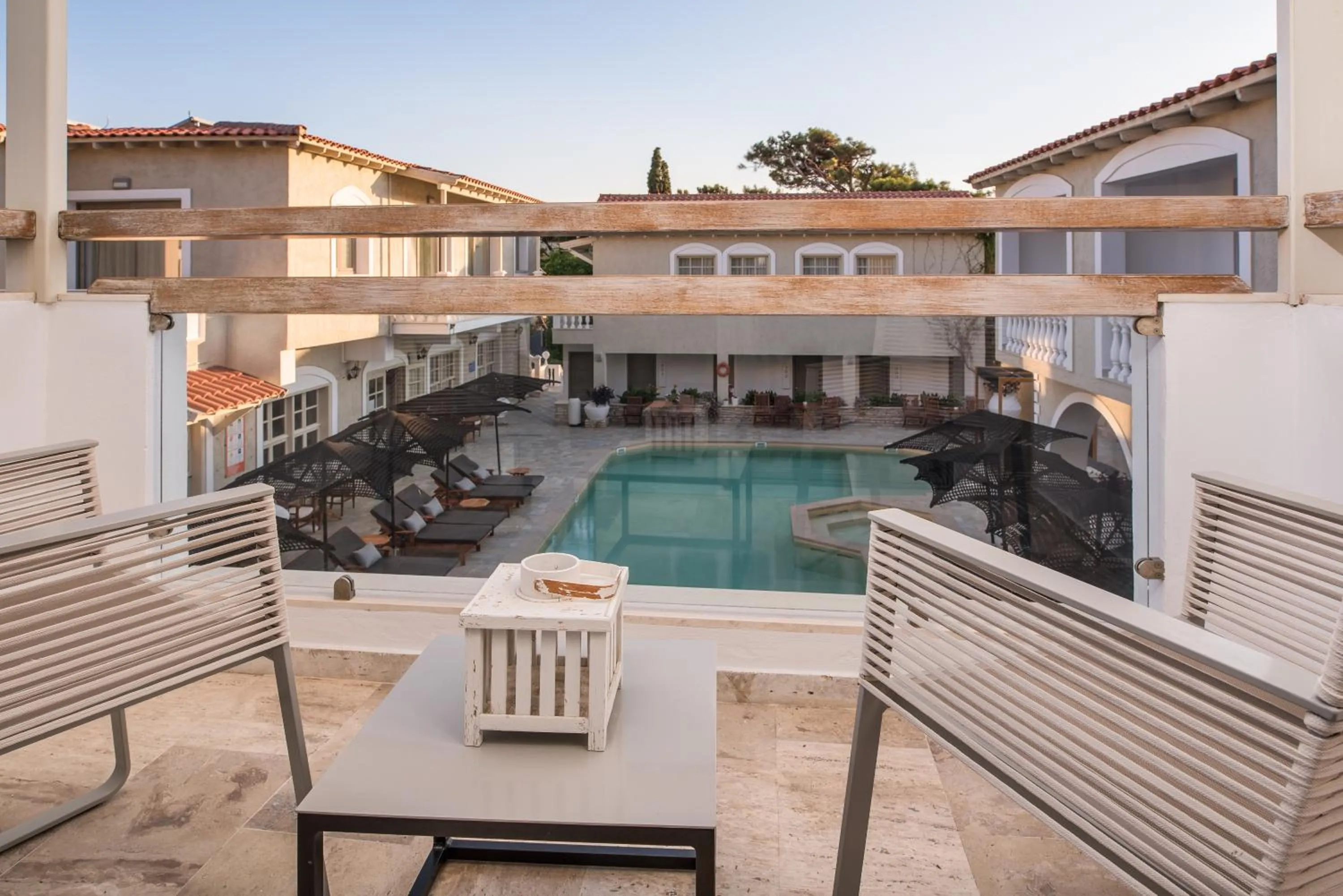 Balcony/Terrace in Ino Hotel & Suites