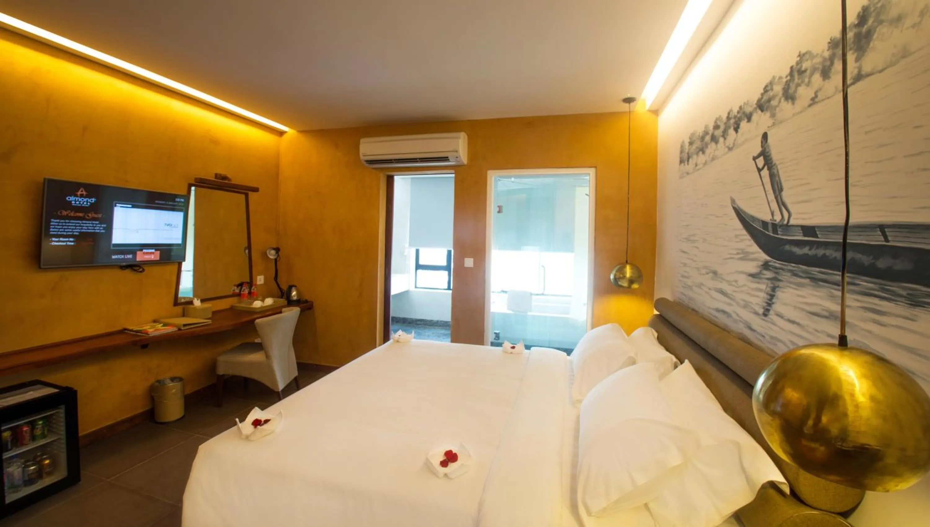 Bed in Almond Hotel Bassac River