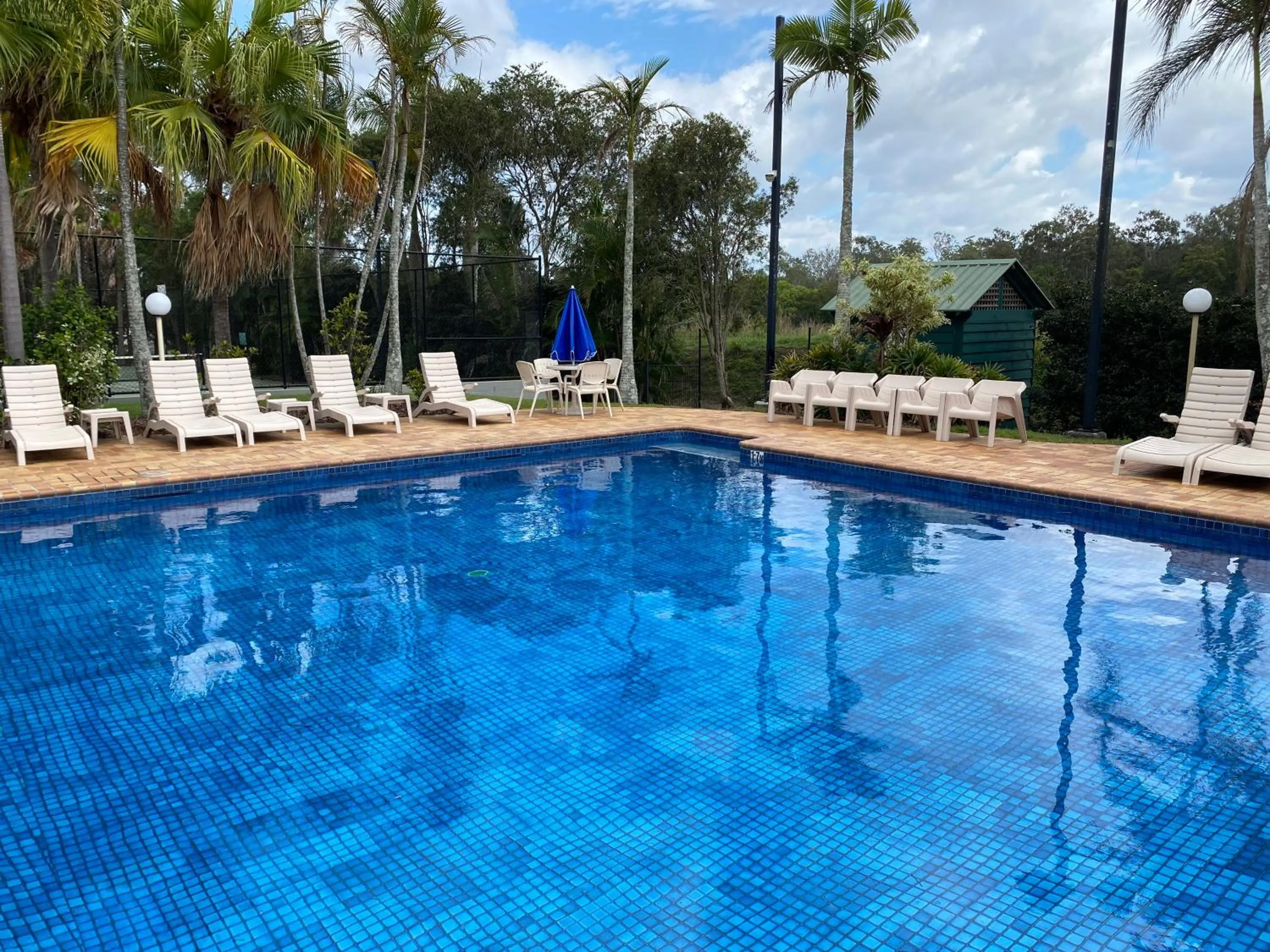 Pool view in Brisbane Gateway Resort