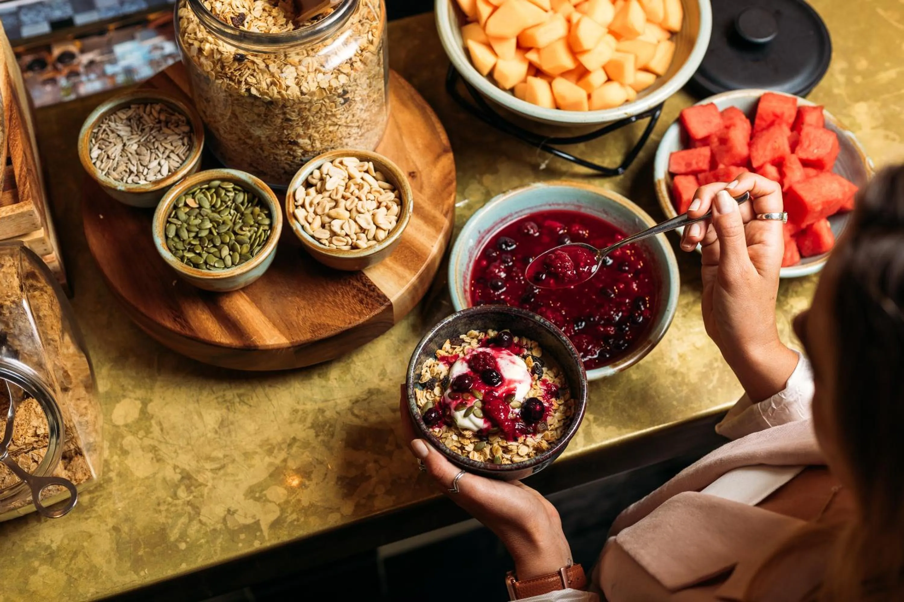 Breakfast in Rydges Australia Square