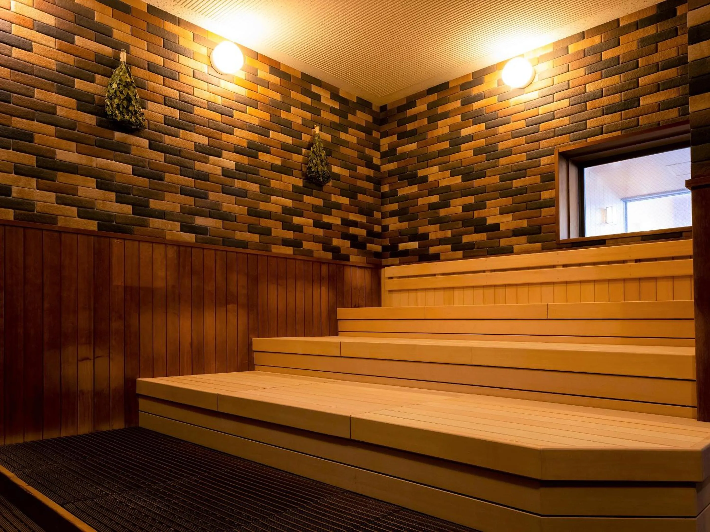 Sauna in Hotel WBF Grande Asahikawa