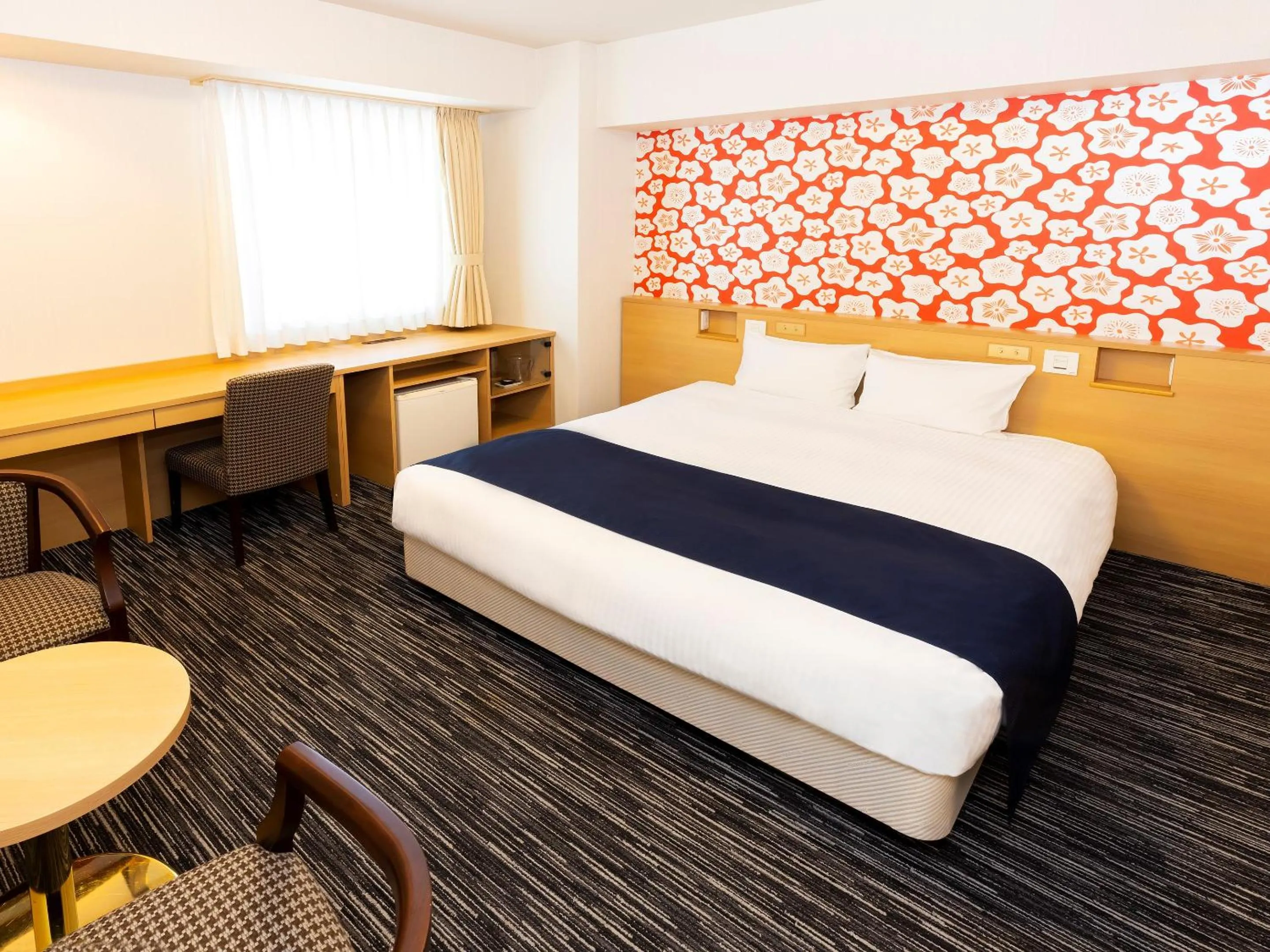 Bed in Hotel WBF Grande Asahikawa