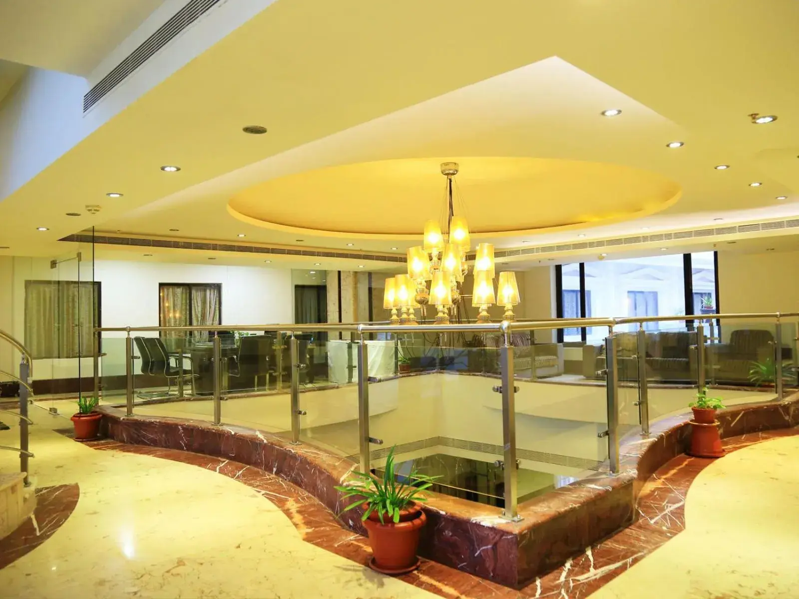 Lobby or reception in Anandha Inn Convention Centre and Suites Lobby or reception in Anandha Inn Convention Centre and Suites