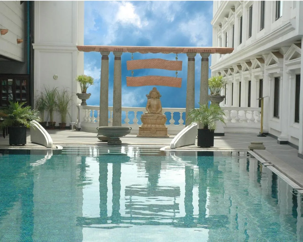 Swimming pool in Anandha Inn Convention Centre and Suites