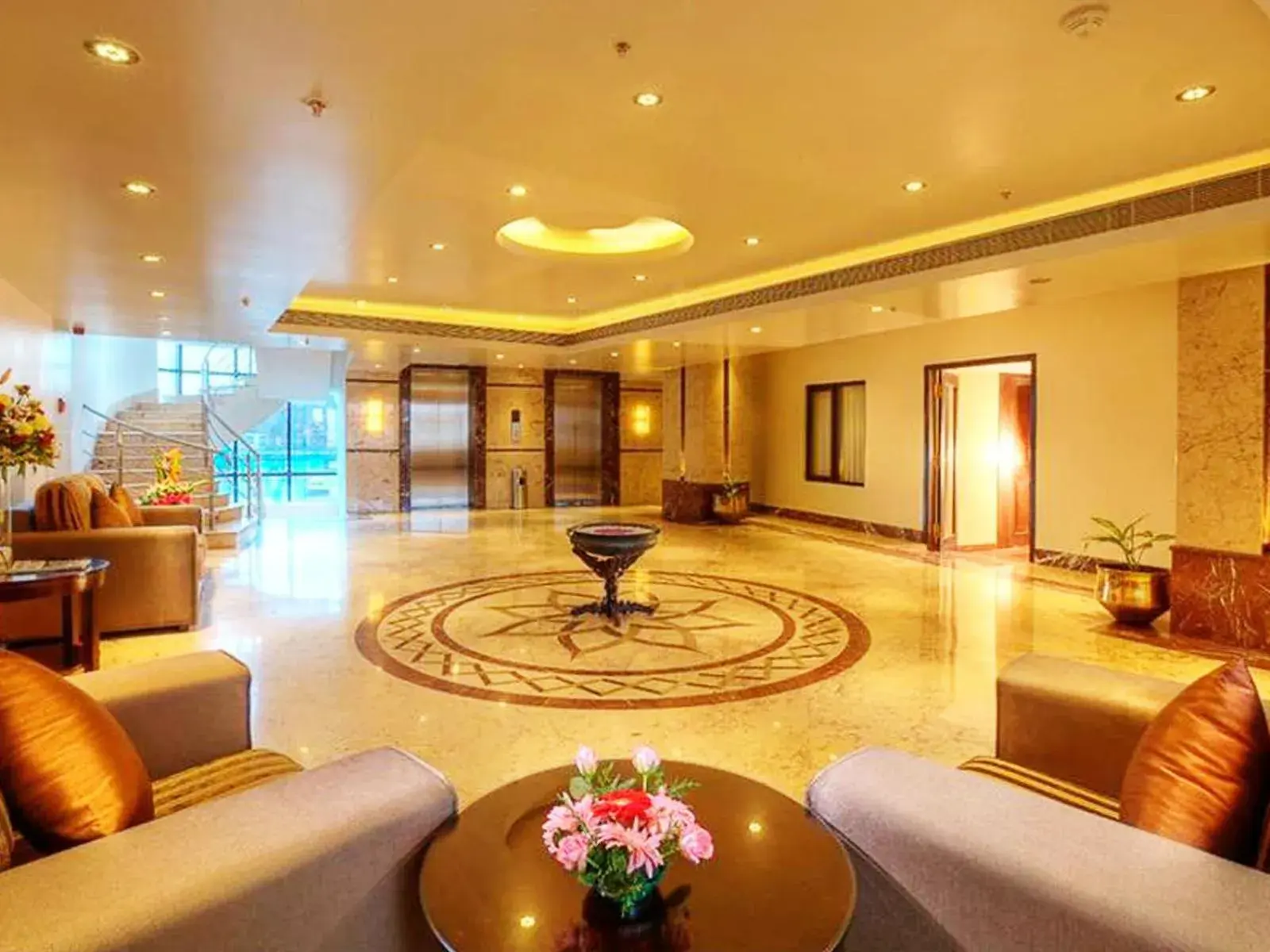 Lobby or reception in Anandha Inn Convention Centre and Suites Lobby or reception in Anandha Inn Convention Centre and Suites