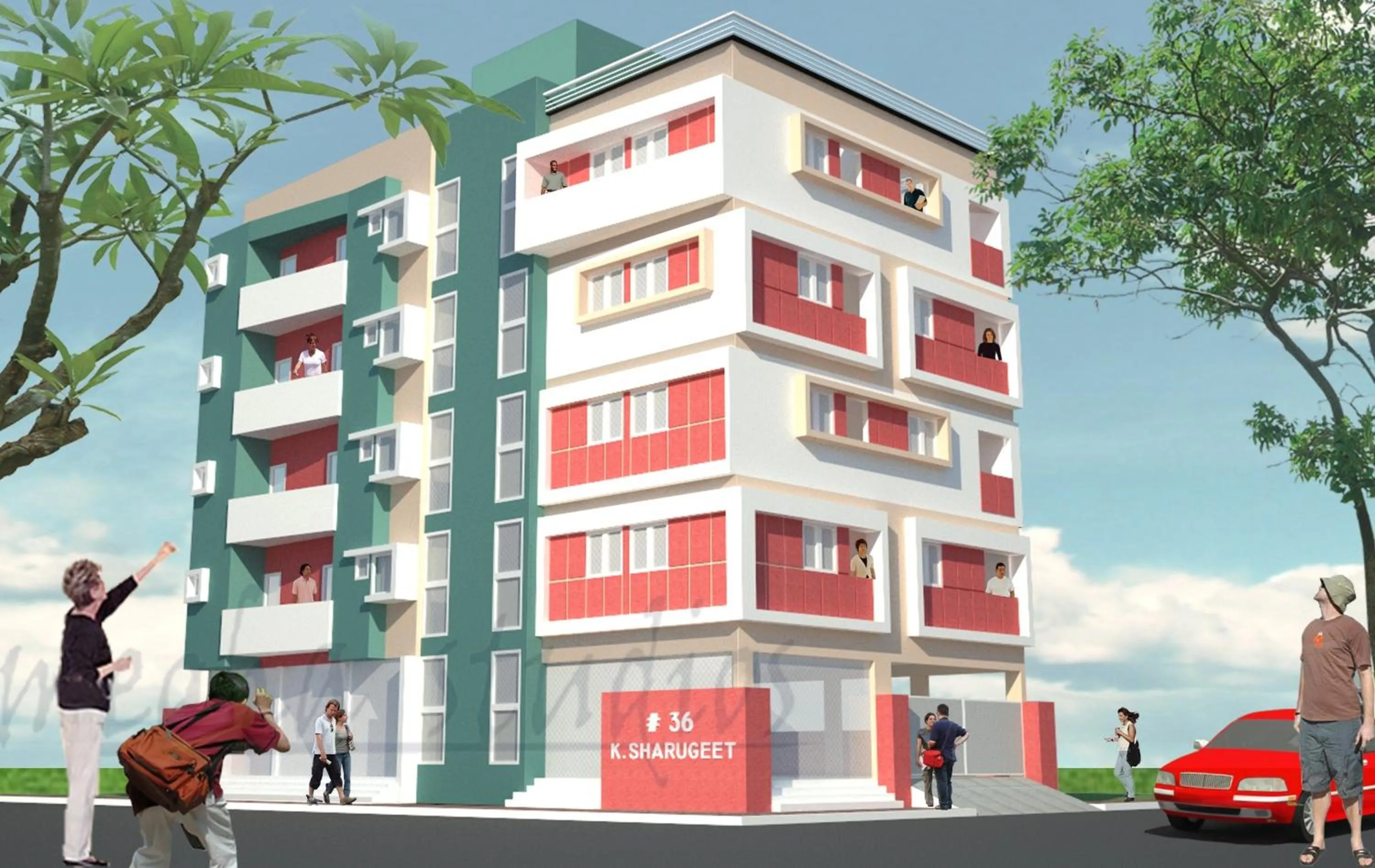 Property building in SAP Golden Grande Electronic City