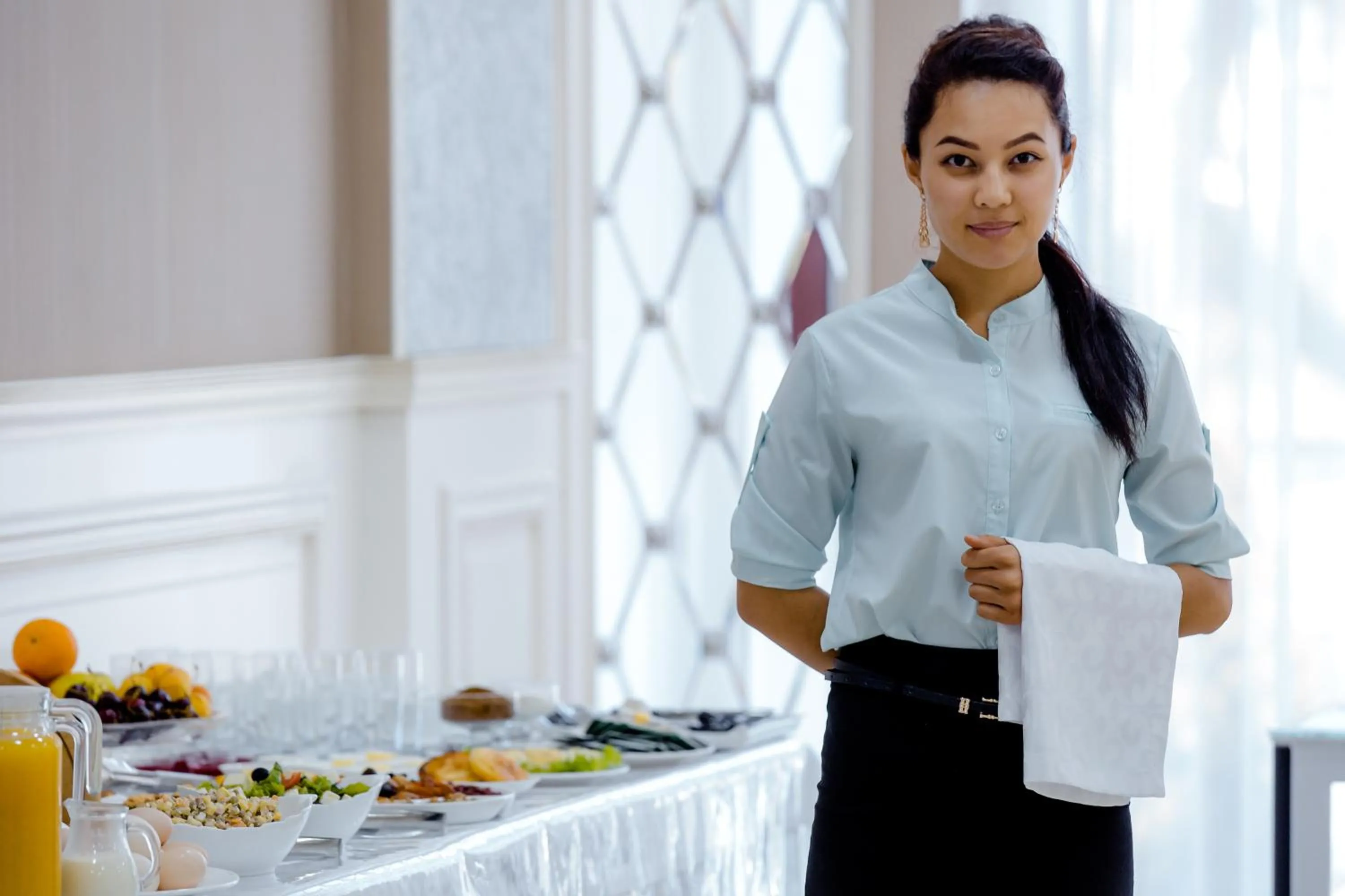 Staff in Discovery Hotel